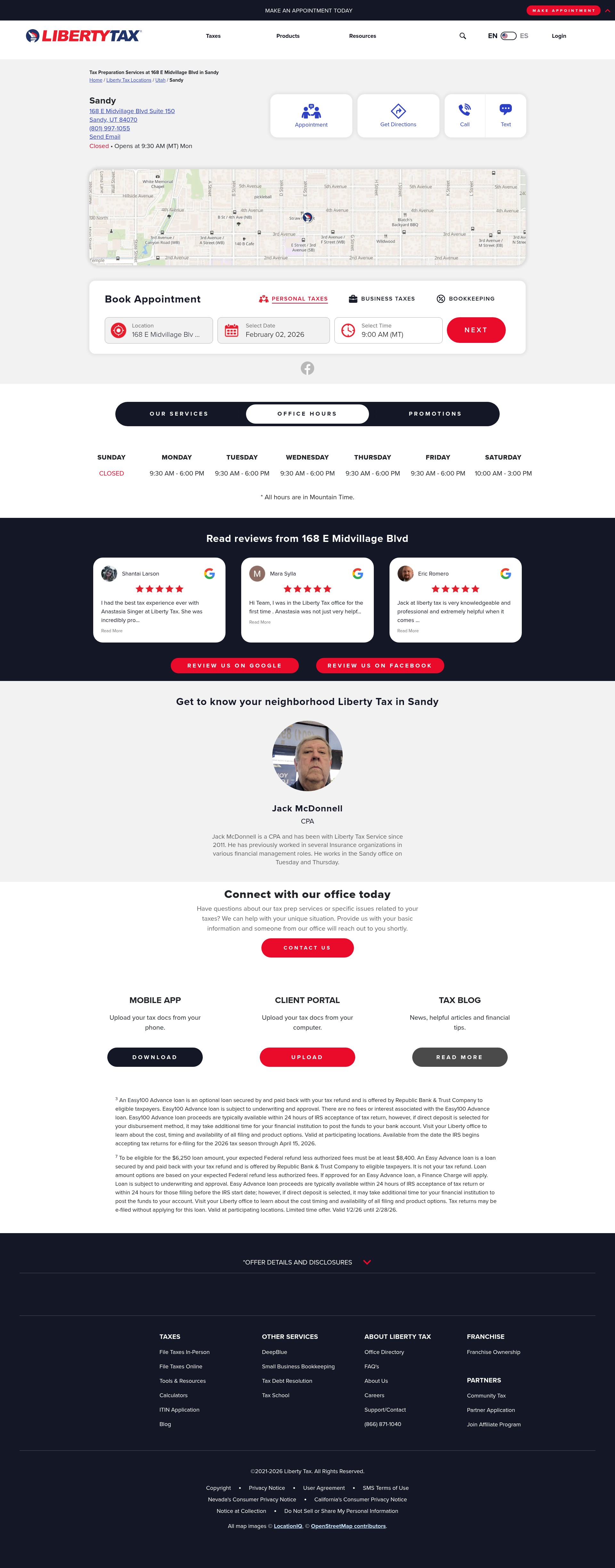 Landing Page