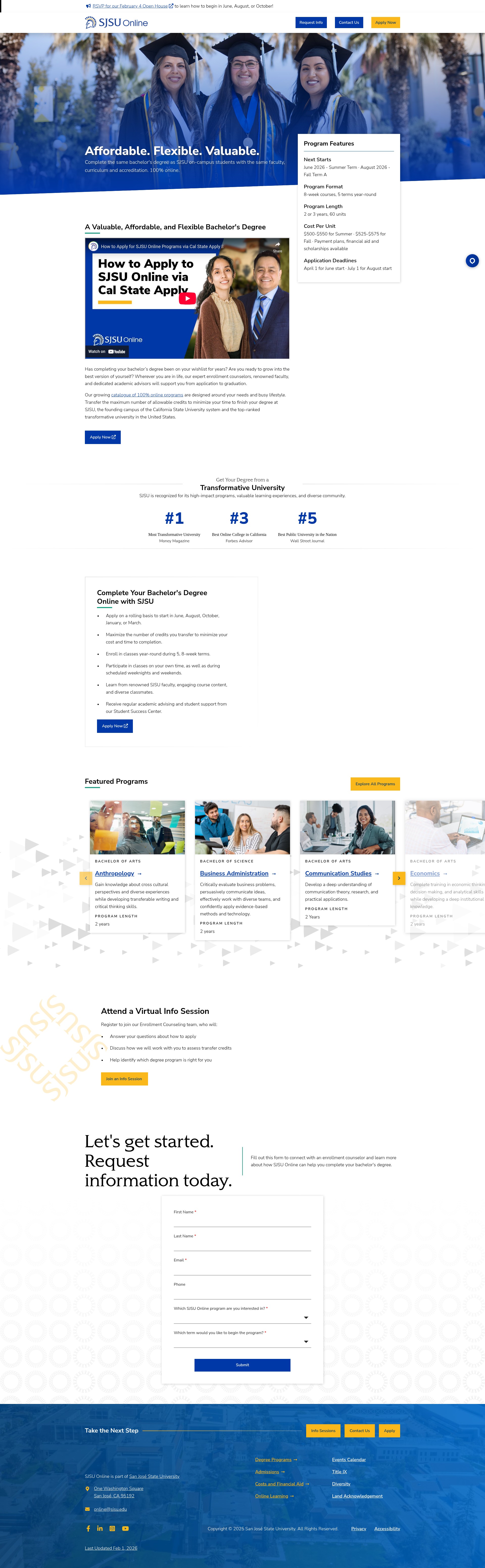 Landing Page