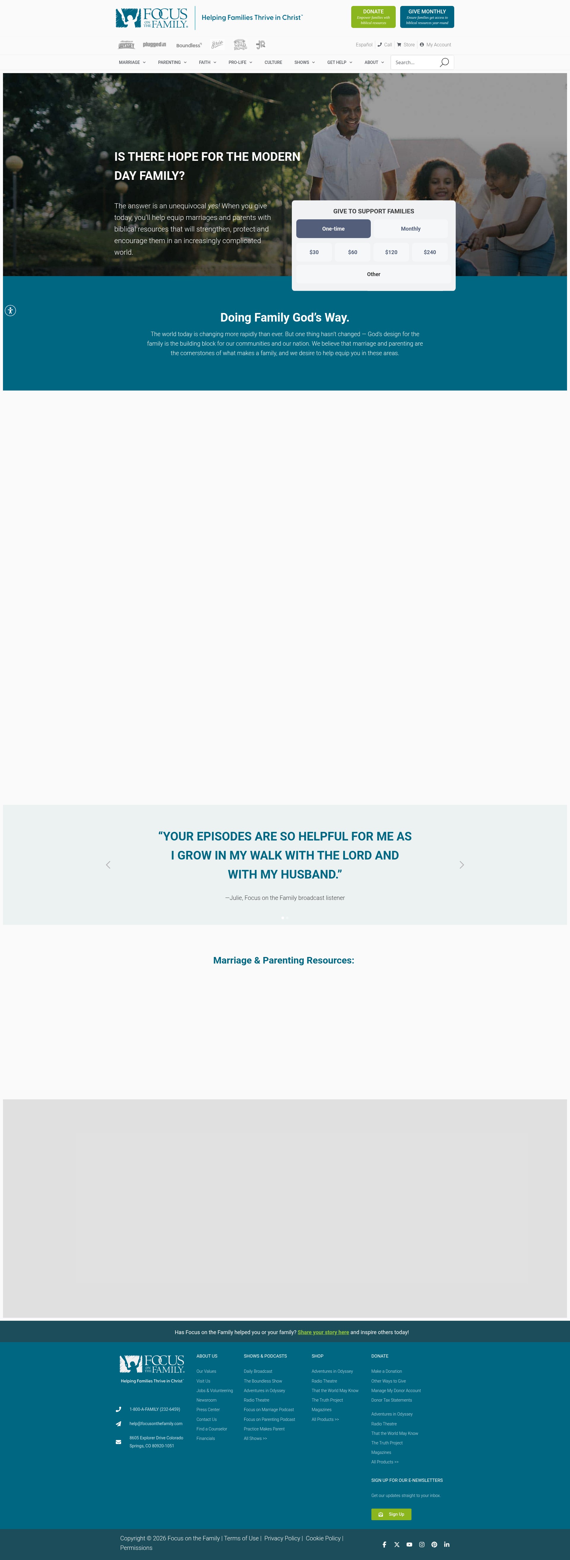Landing Page