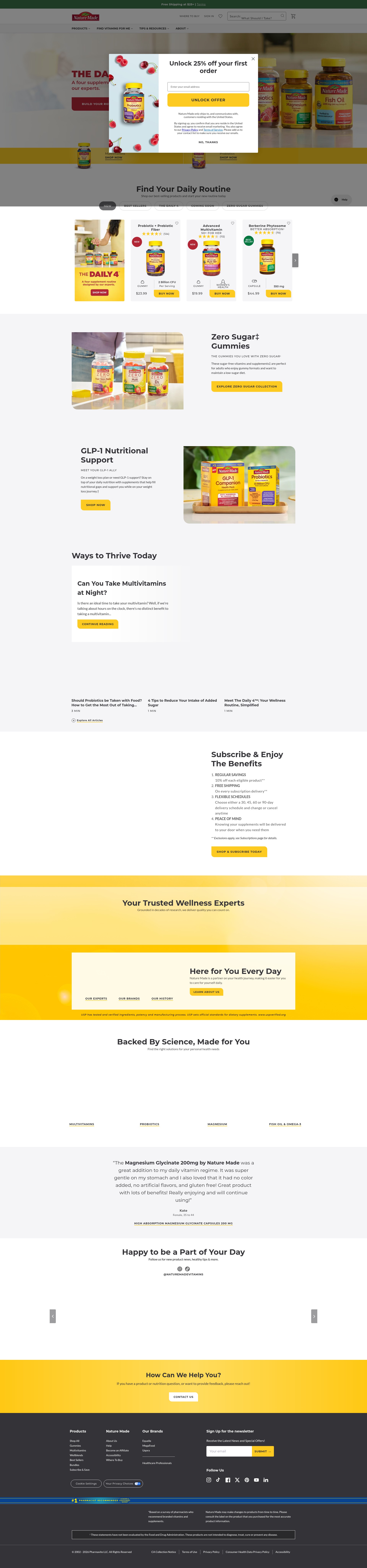 Landing Page