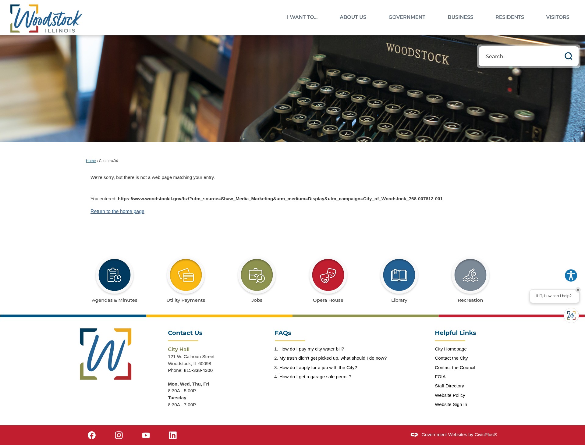 Landing Page
