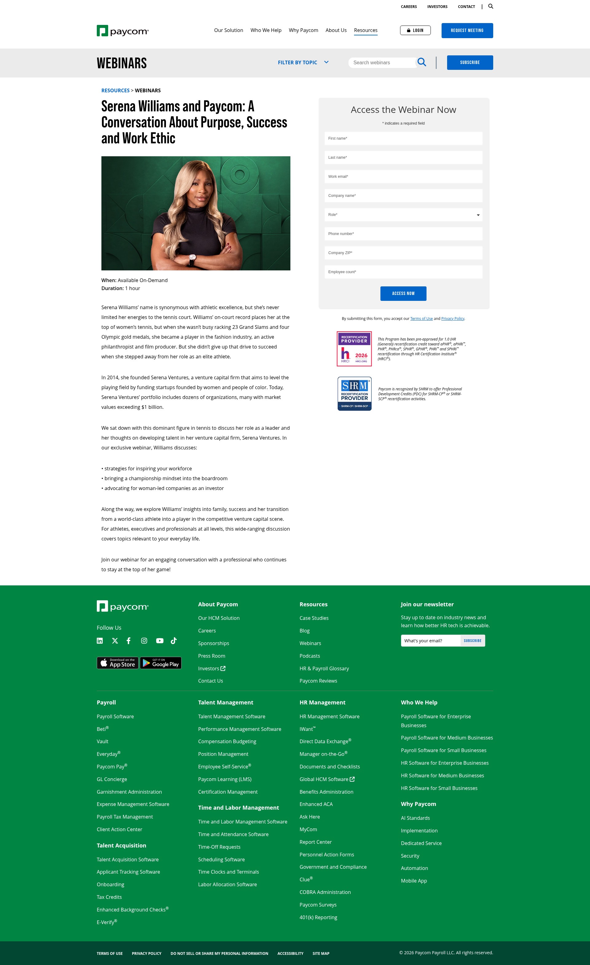 Landing Page