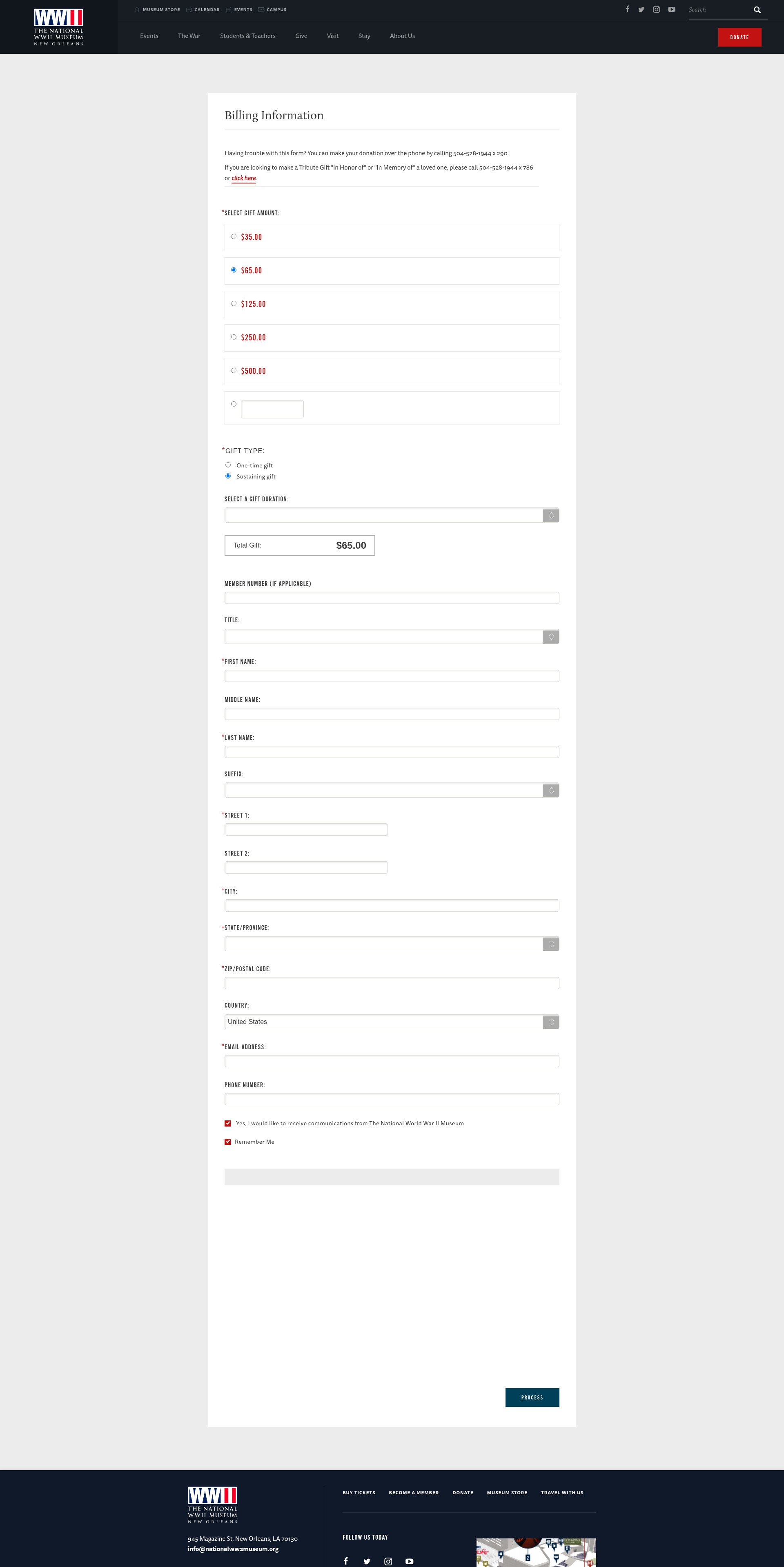 Landing Page