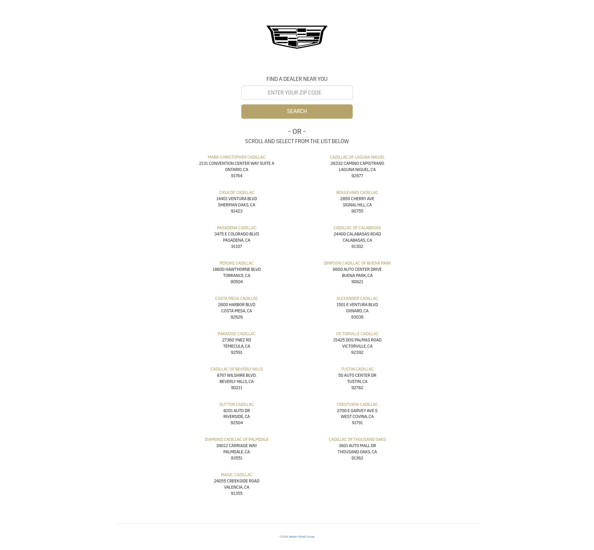 Landing Page