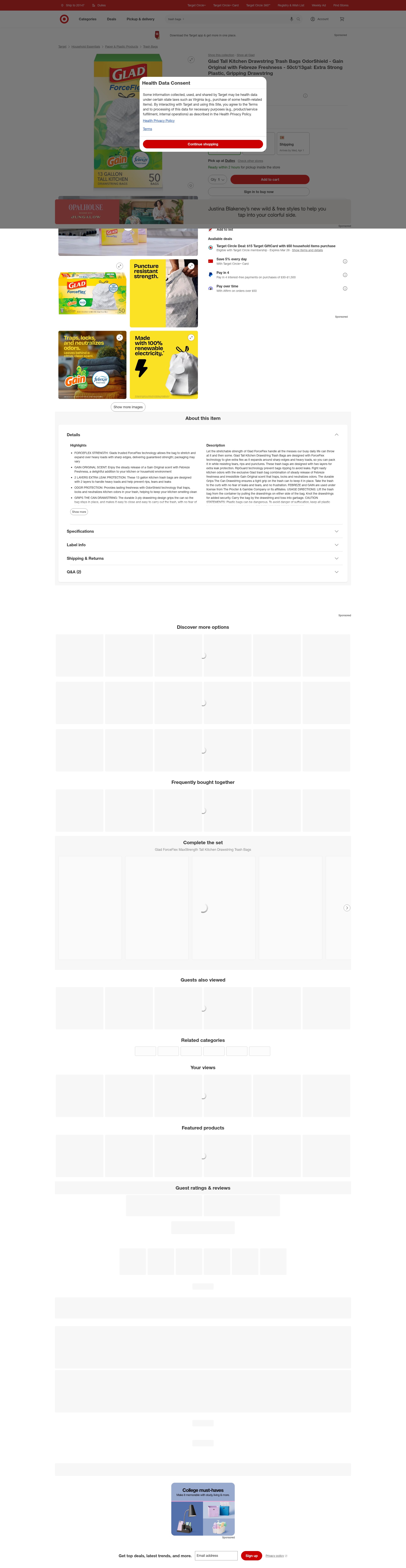 Landing Page