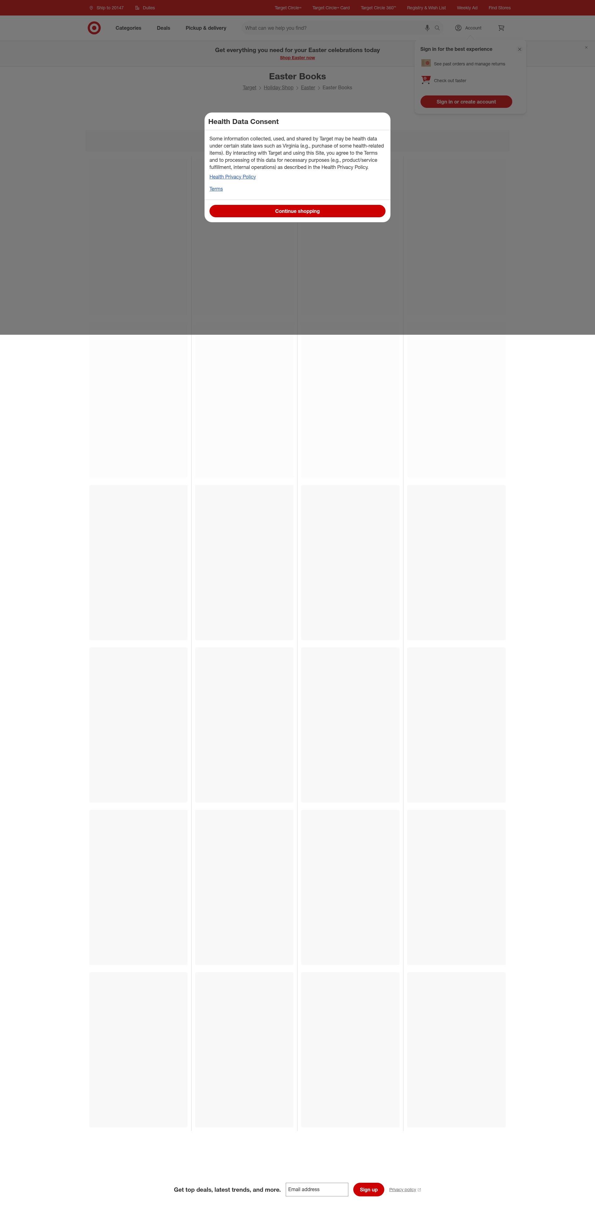 Landing Page