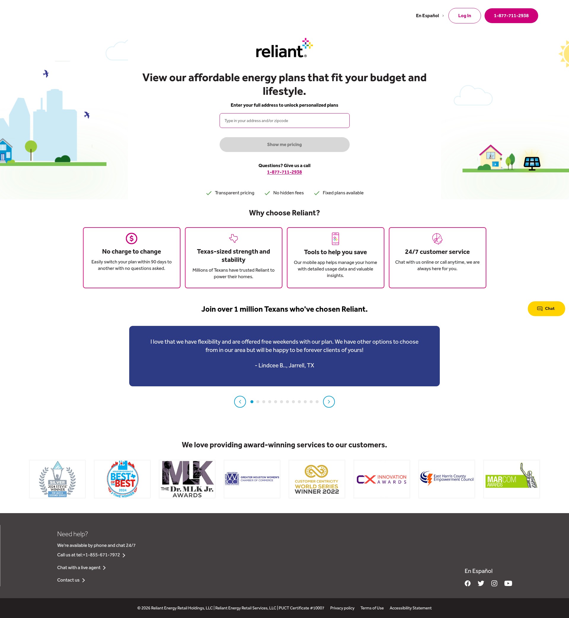 Landing Page