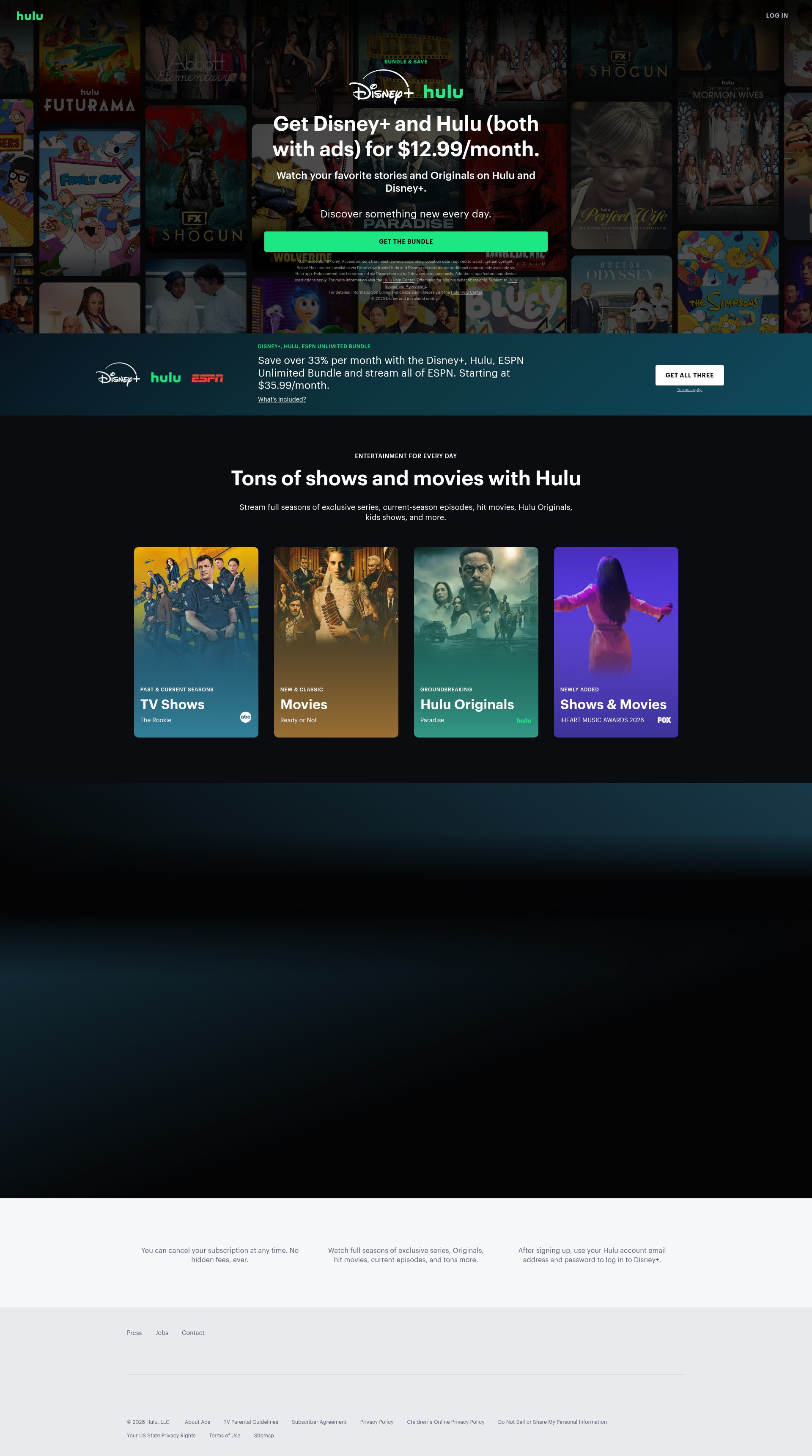 Landing Page