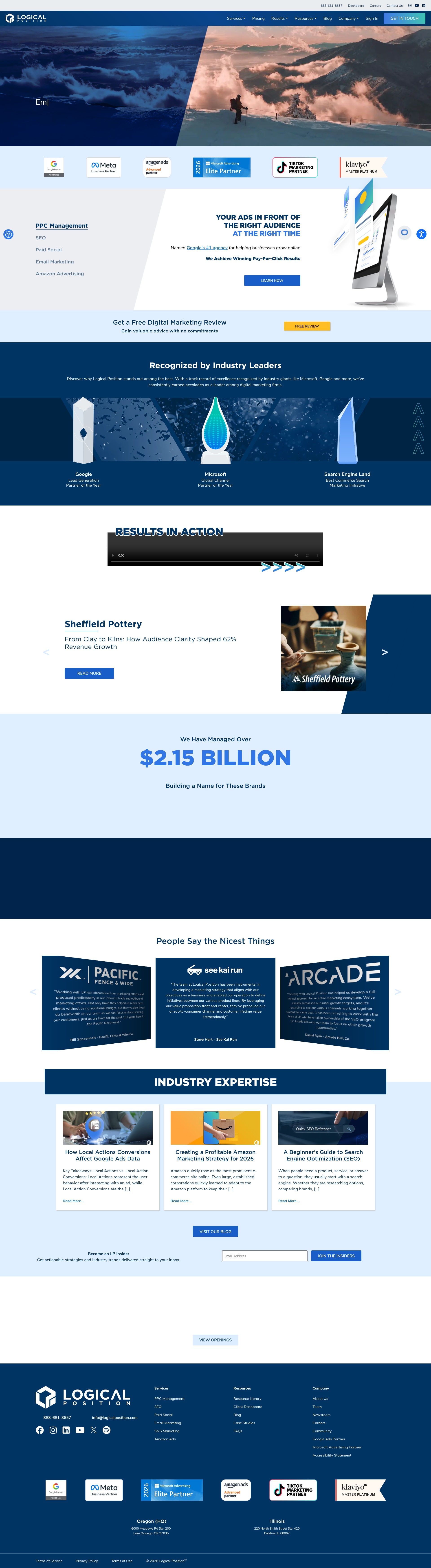 Landing Page