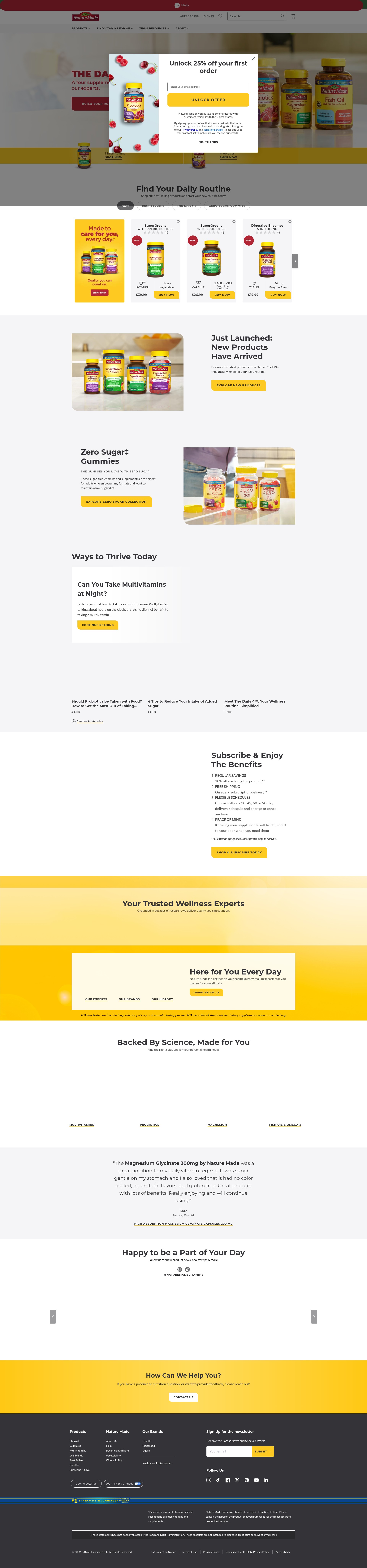 Landing Page