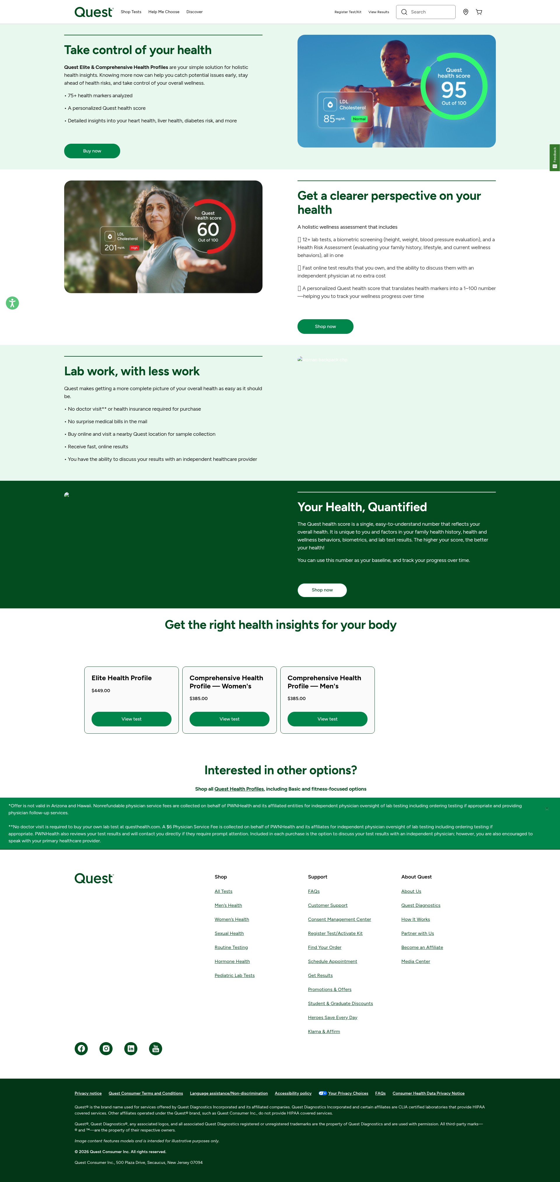 Landing Page