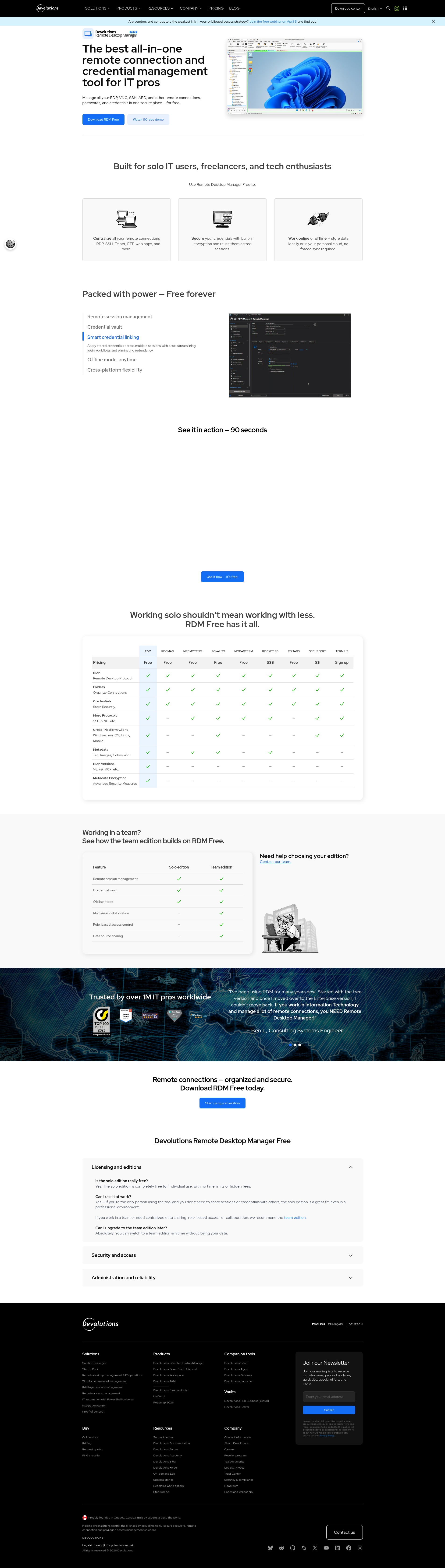 Landing Page
