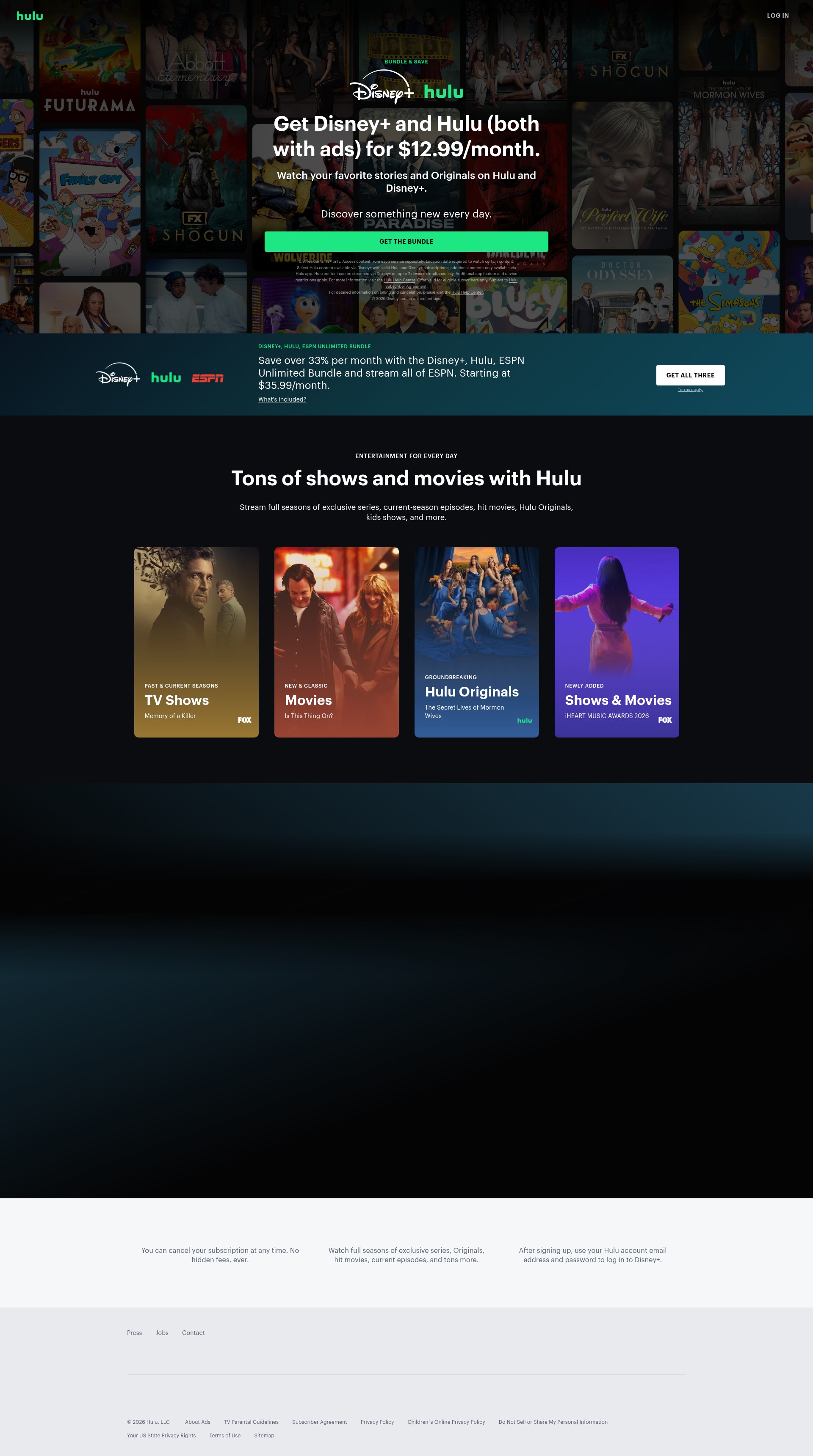 Landing Page