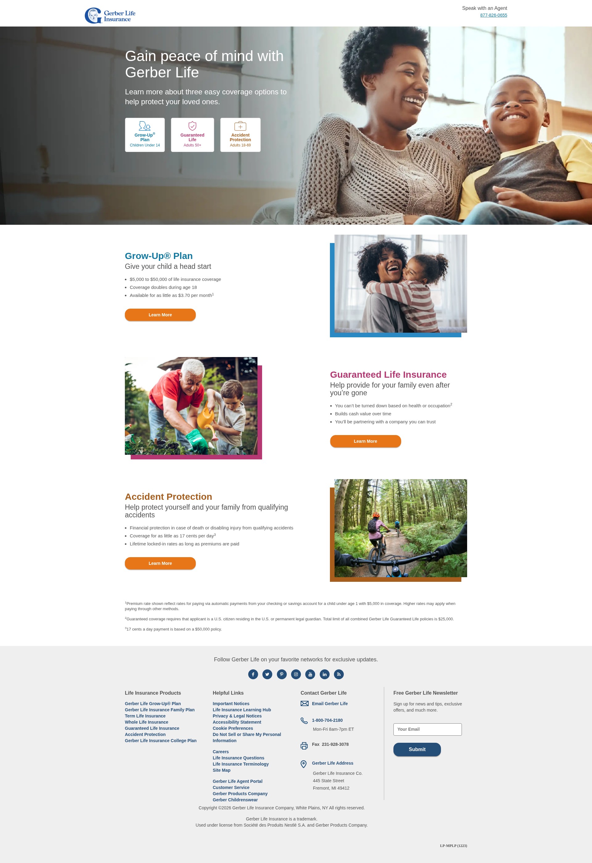 Landing Page