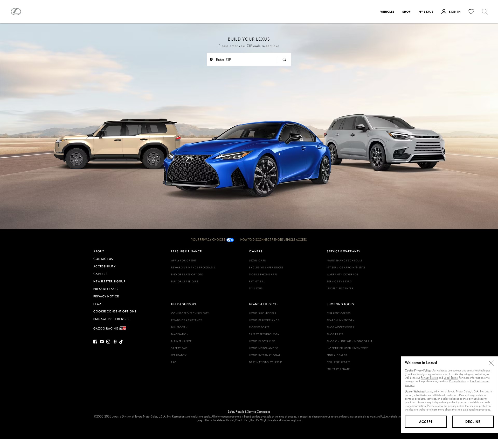 Landing Page