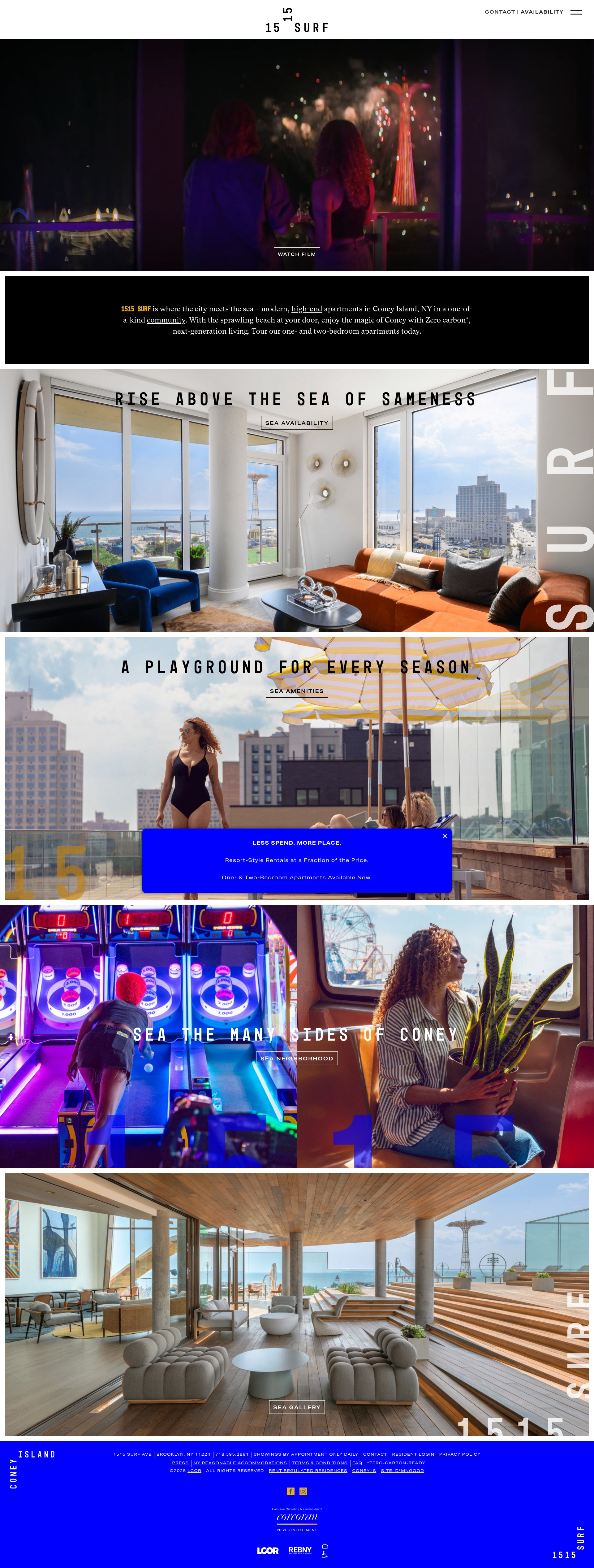 Screenshot of 1515surf.com