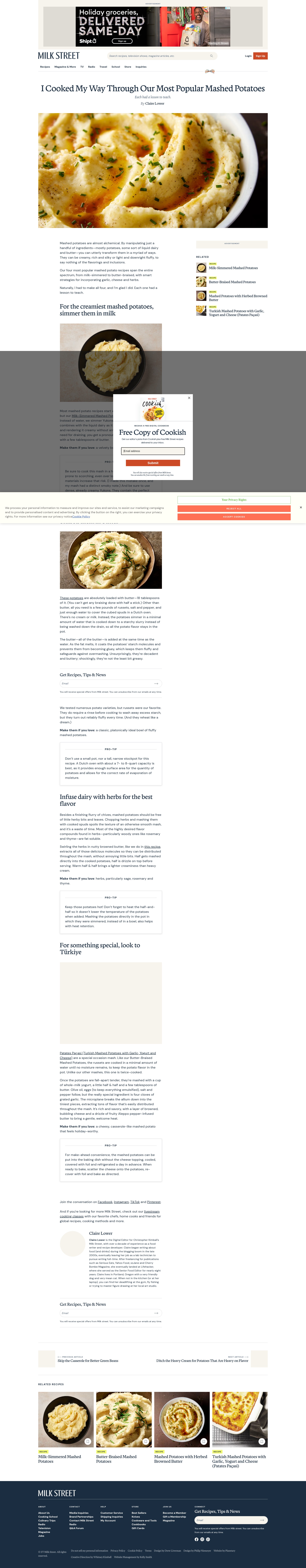 Screenshot of 177milkstreet.com