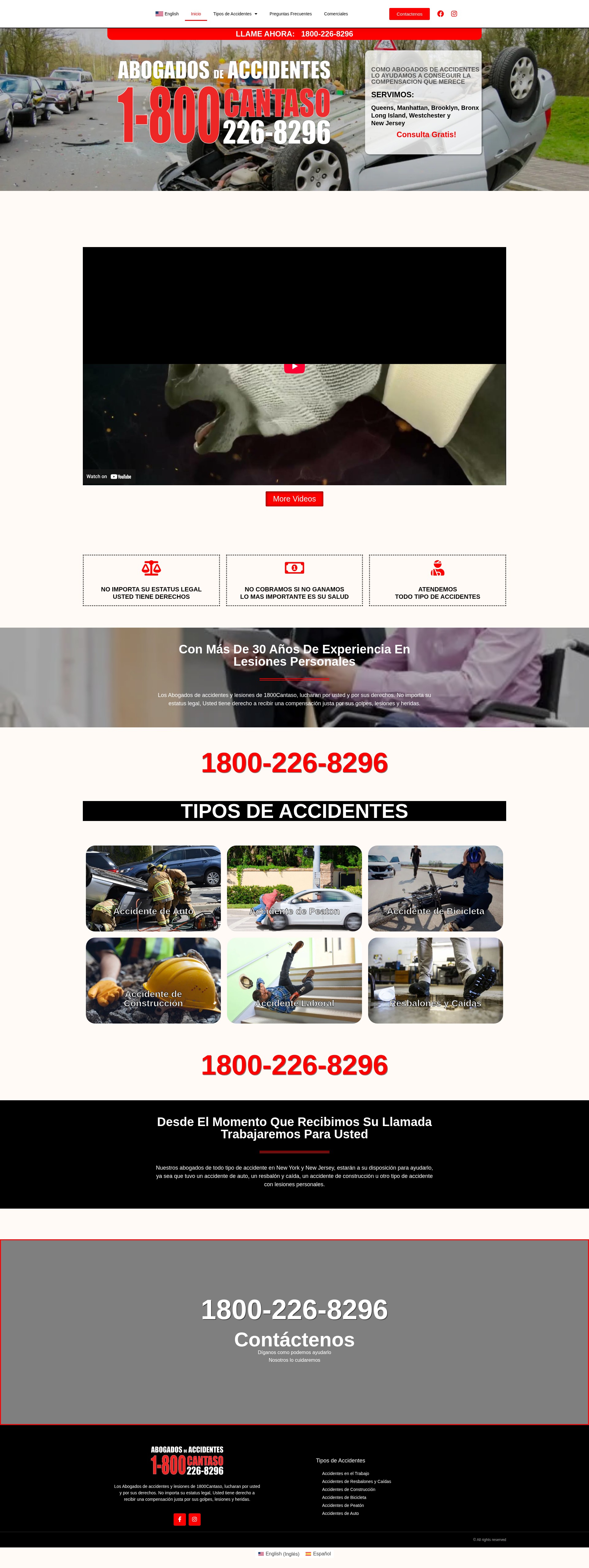 Screenshot of 1800cantaso.com