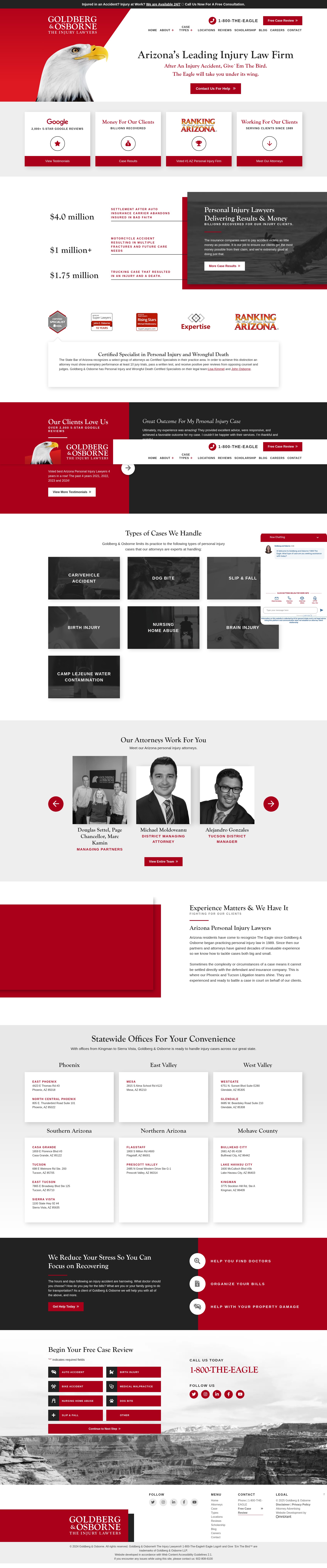 Screenshot of 1800theeagle.com
