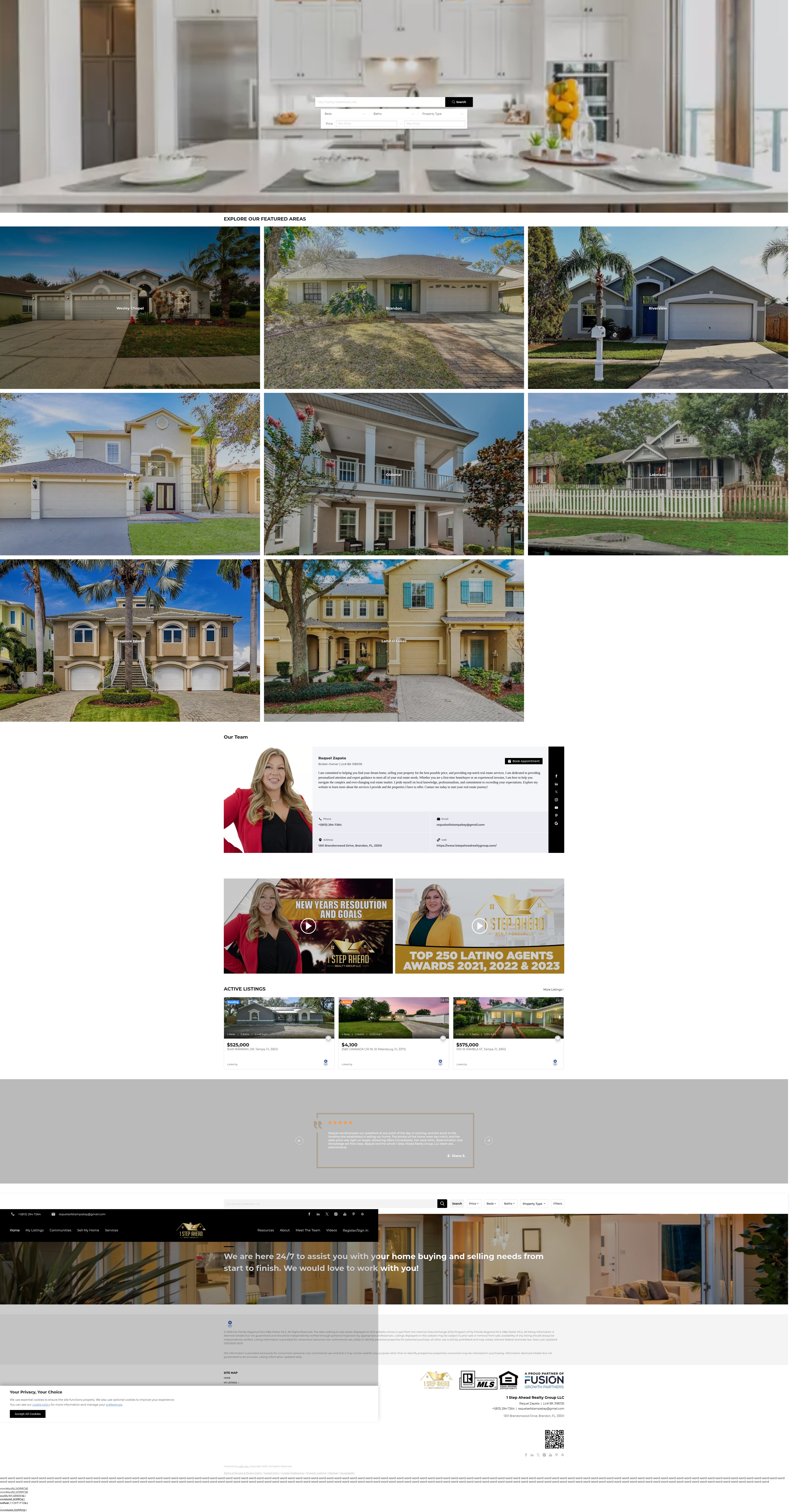 Screenshot of 1stepaheadrealtygroup.com