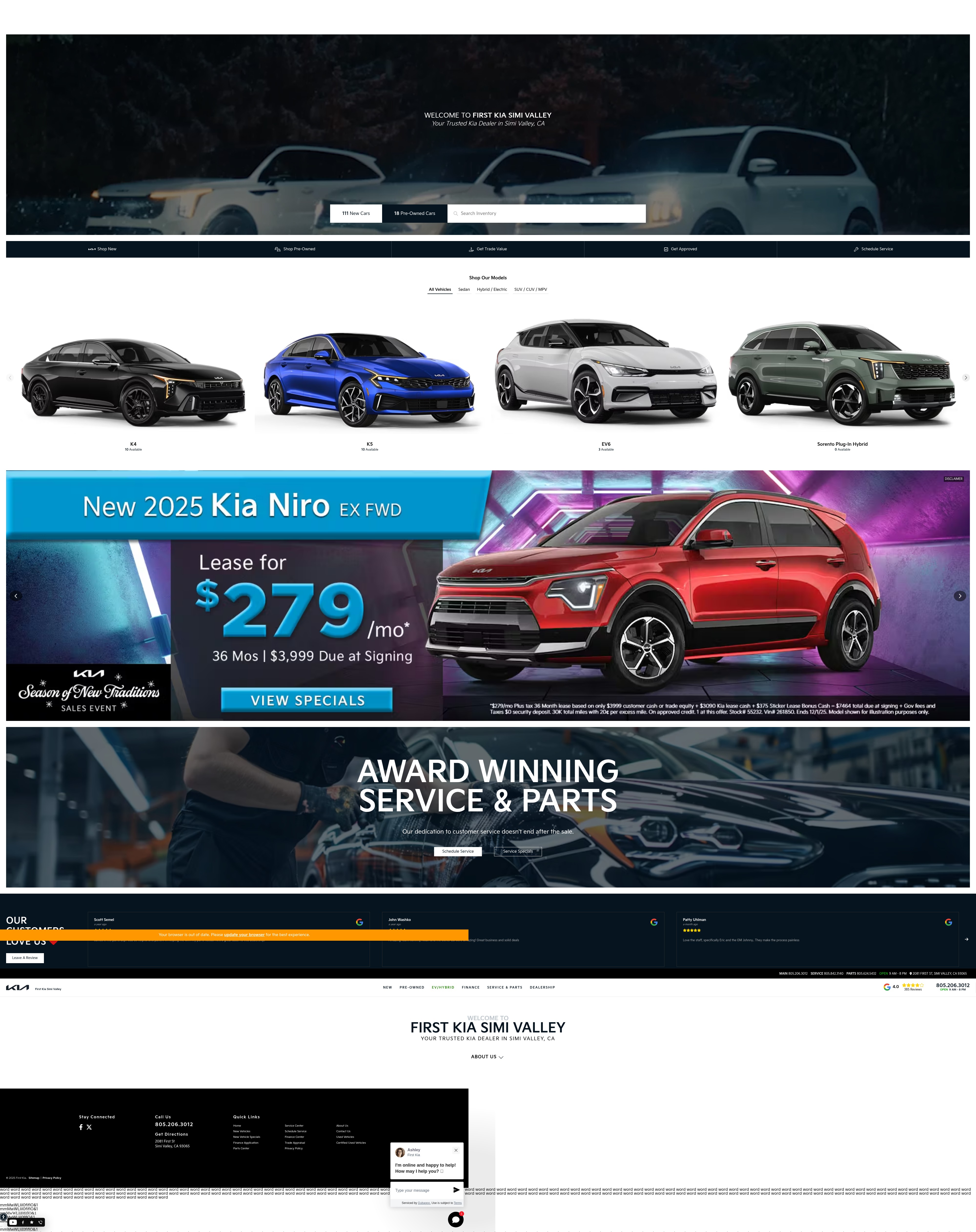 Screenshot of 1stkia.com