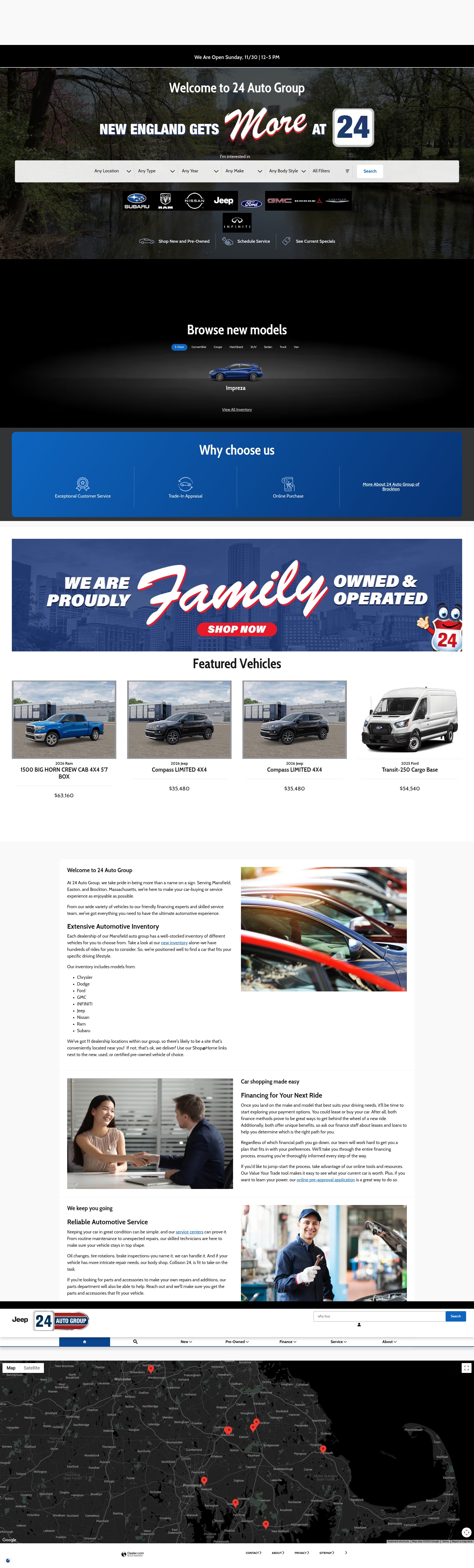 Screenshot of 24autogroup.com