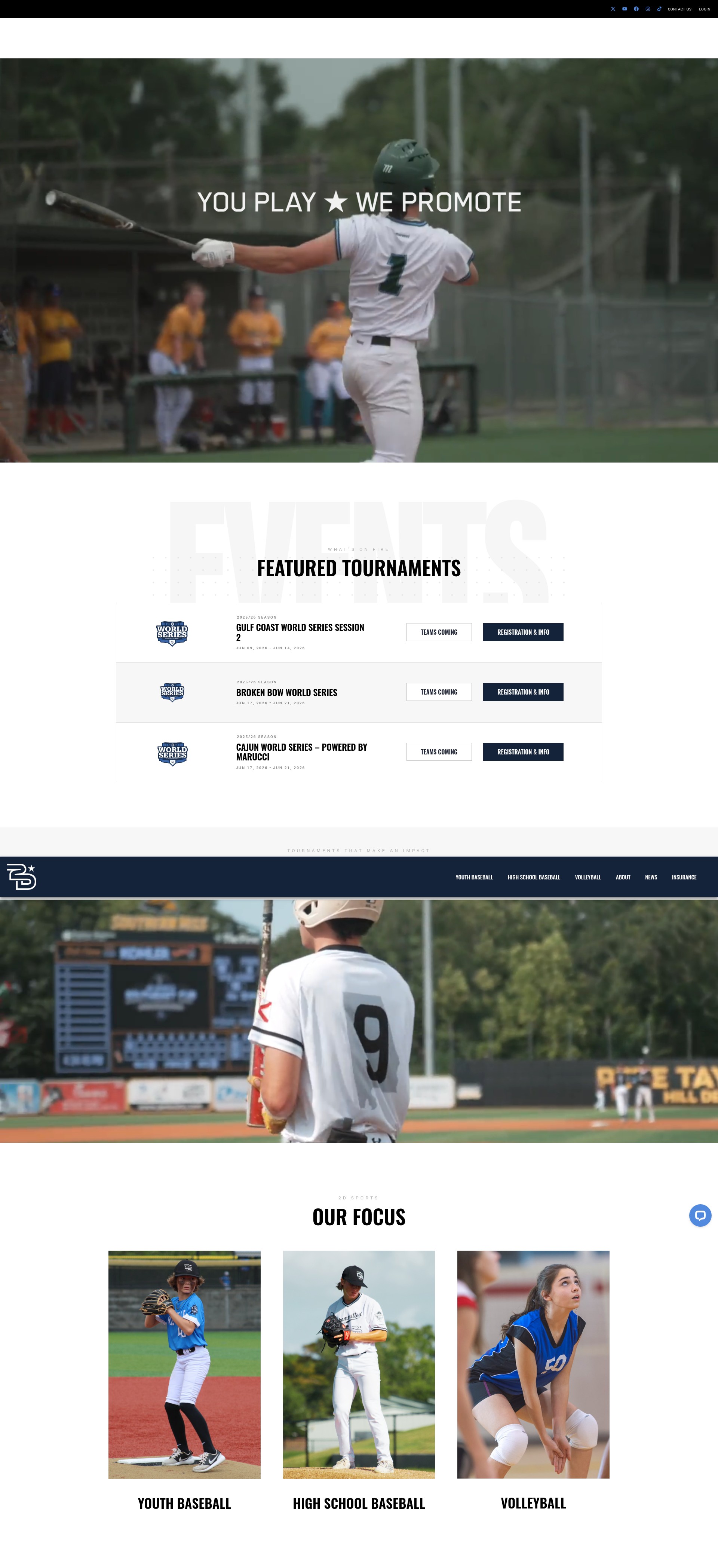 Screenshot of 2dsports.org