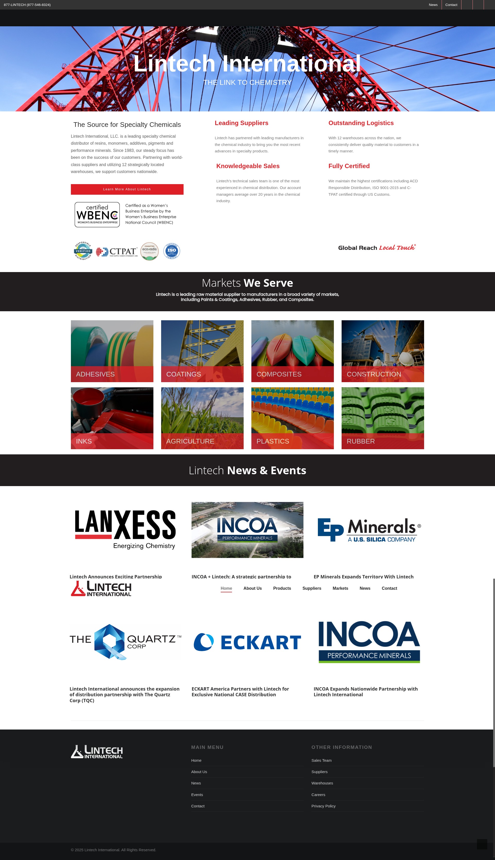 Screenshot of 2lintech.com