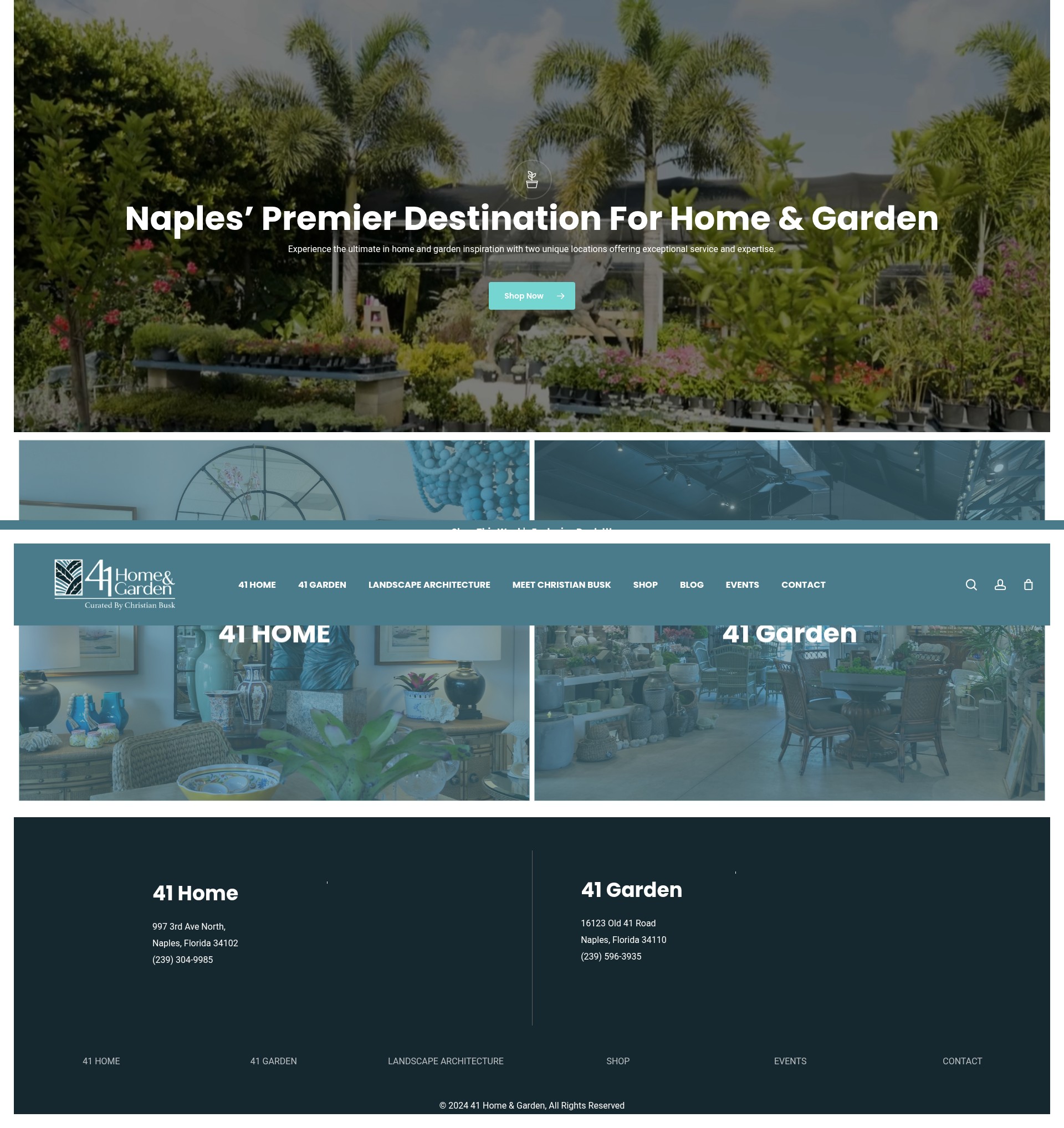 Screenshot of 41homeandgarden.com