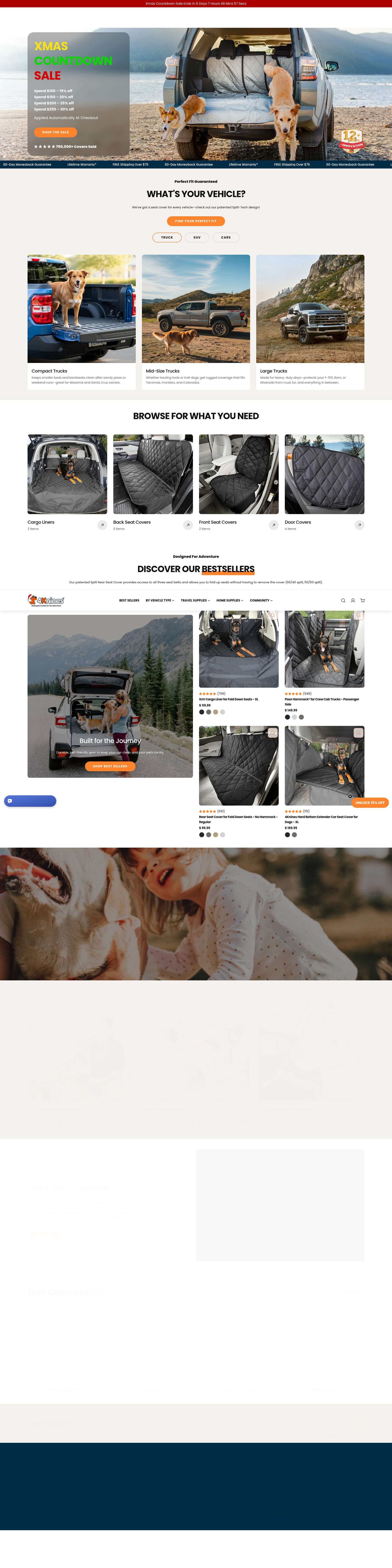 Screenshot of 4knines.com