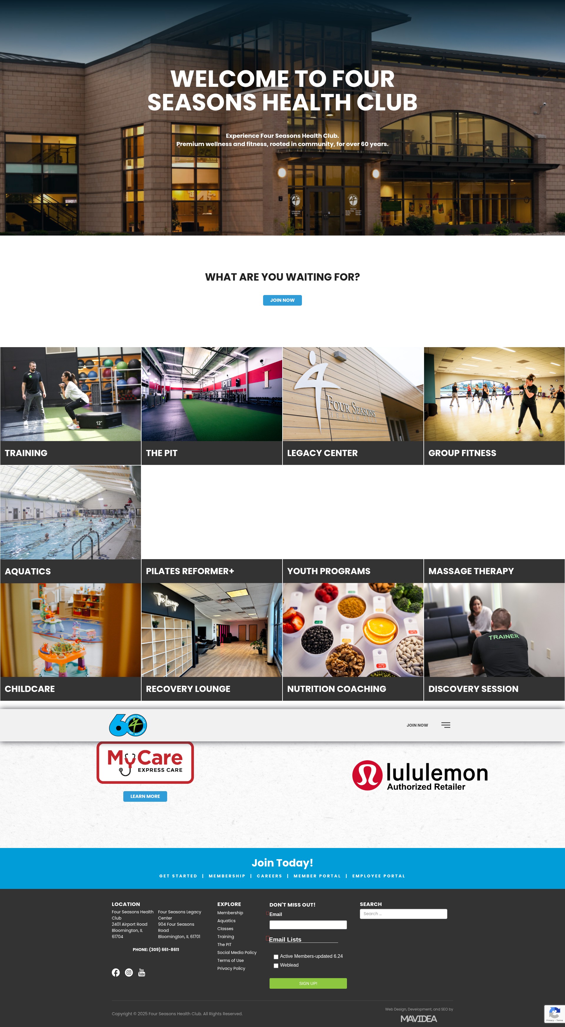 Screenshot of 4seasons-club.com