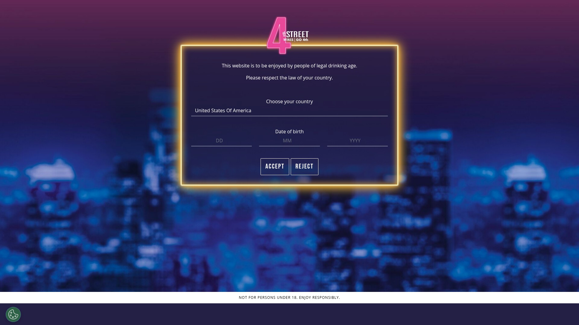 Screenshot of 4thstreet.co.za