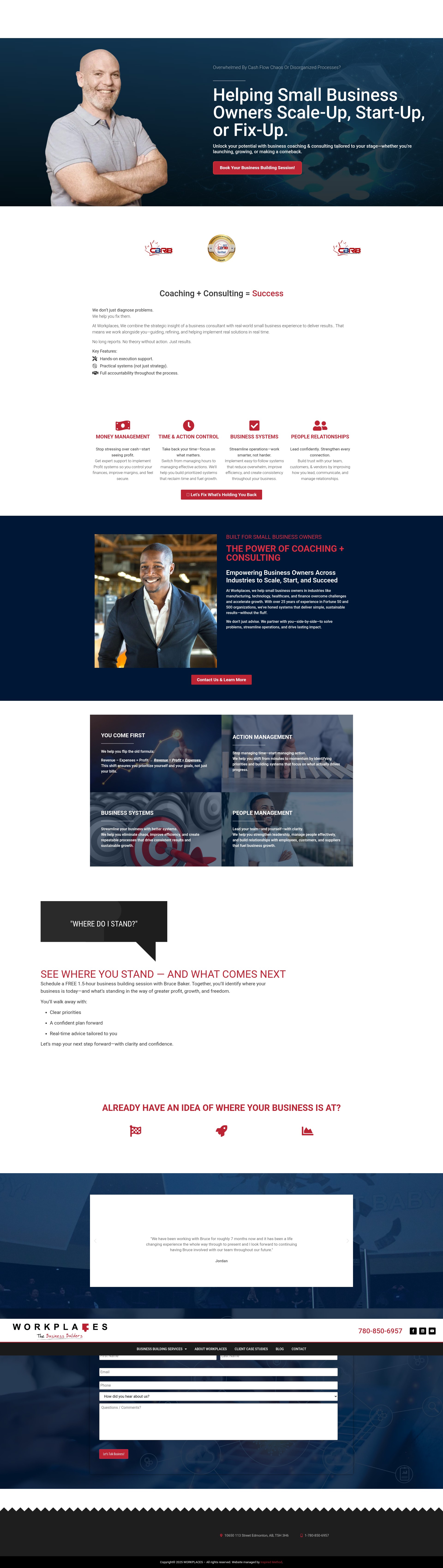 Screenshot of 4workplaces.com