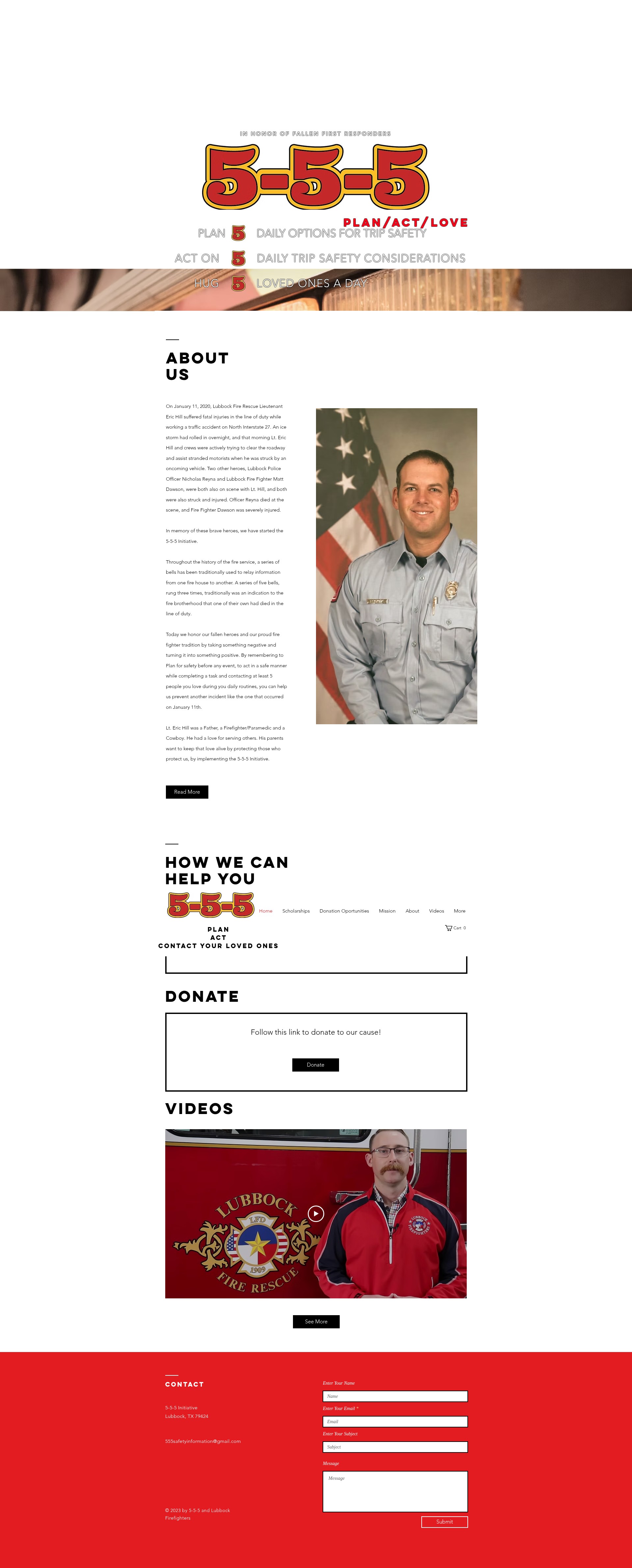 Screenshot of 555safety.com