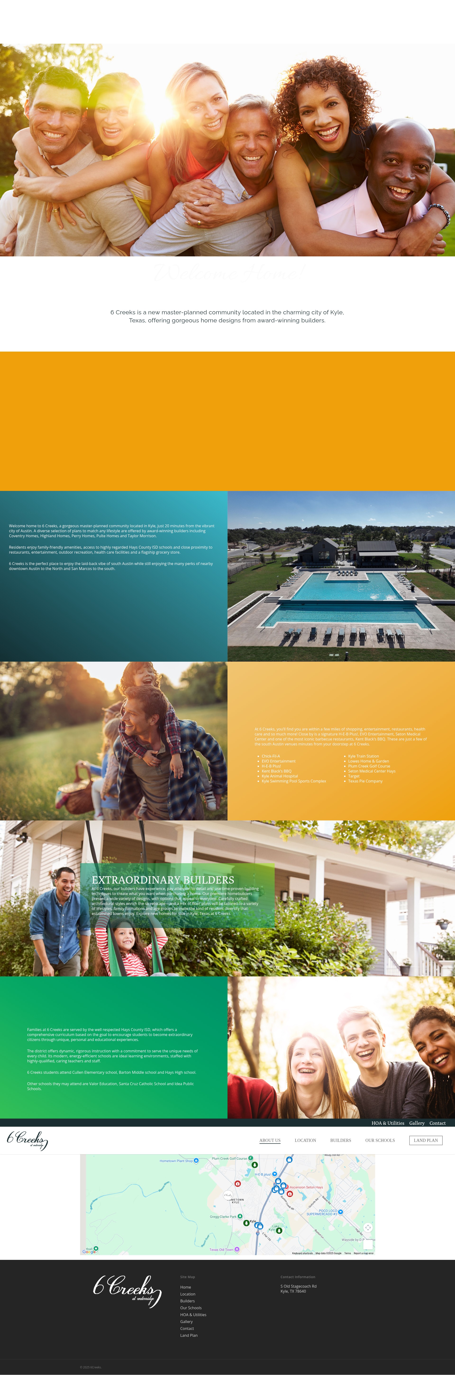 Screenshot of 6creeks.com