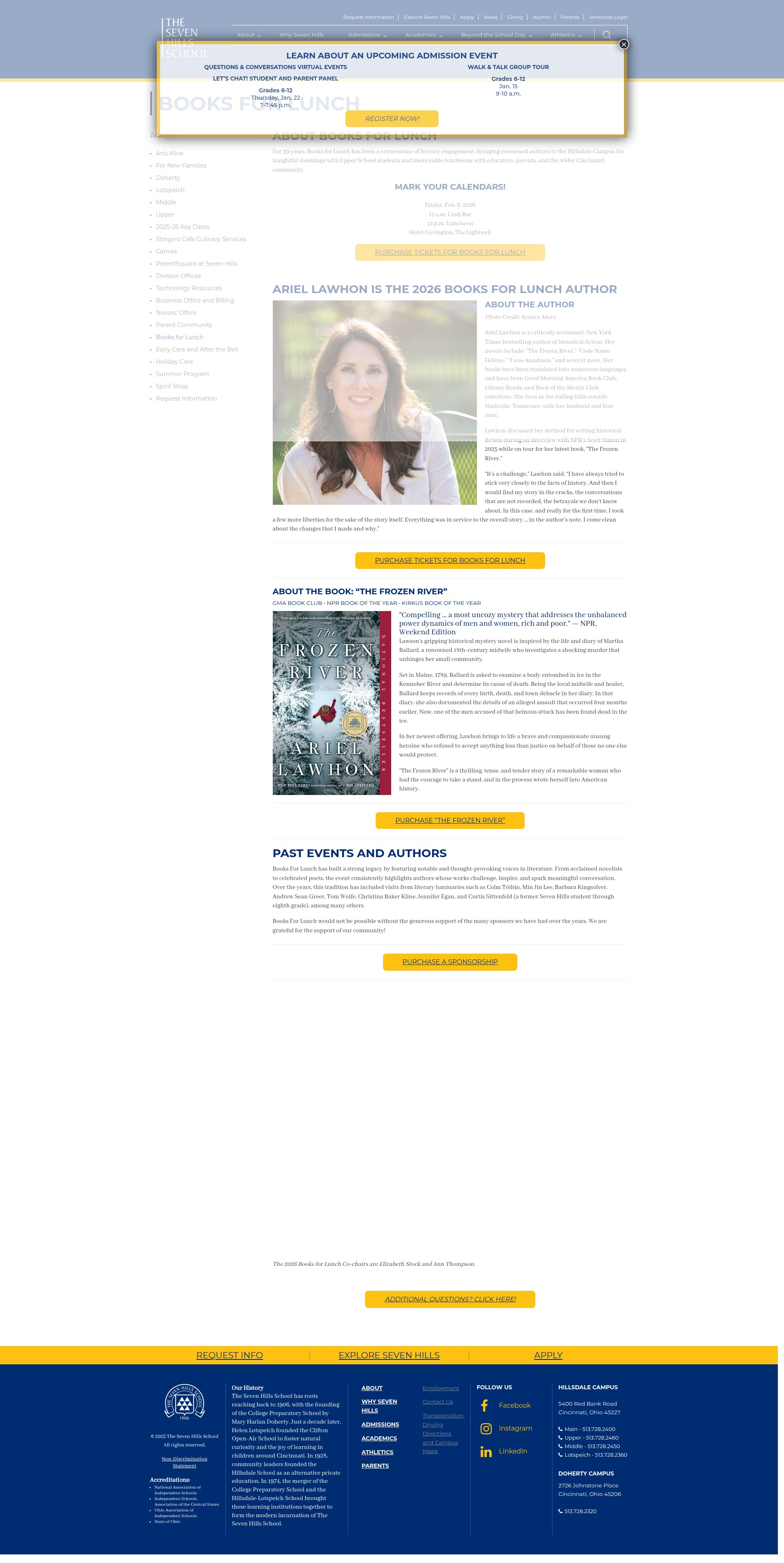 Screenshot of 7hills.org