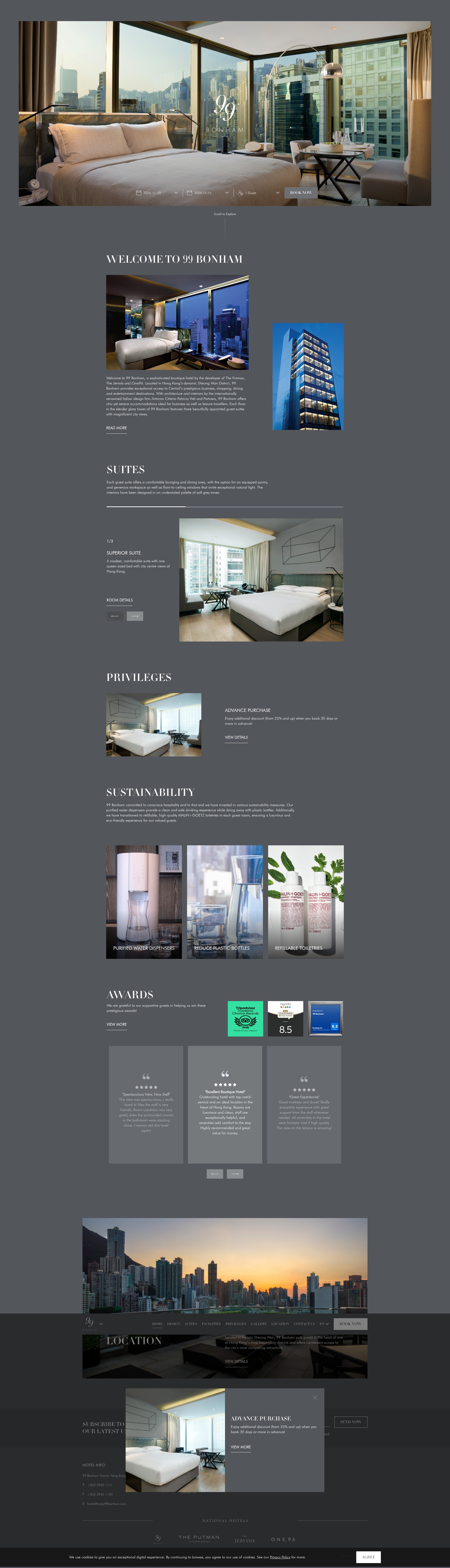 Screenshot of 99bonham.com