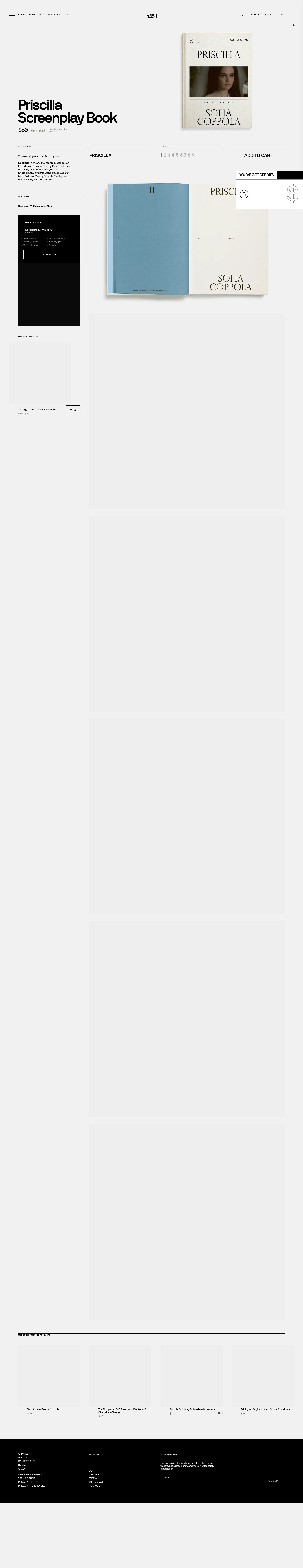 Screenshot of a24films.com