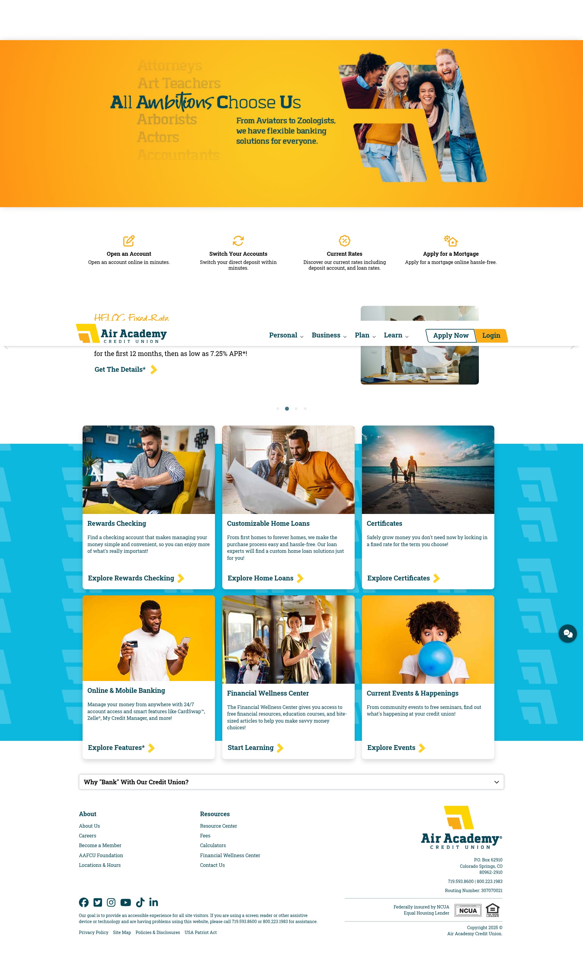 Screenshot of aacu.com