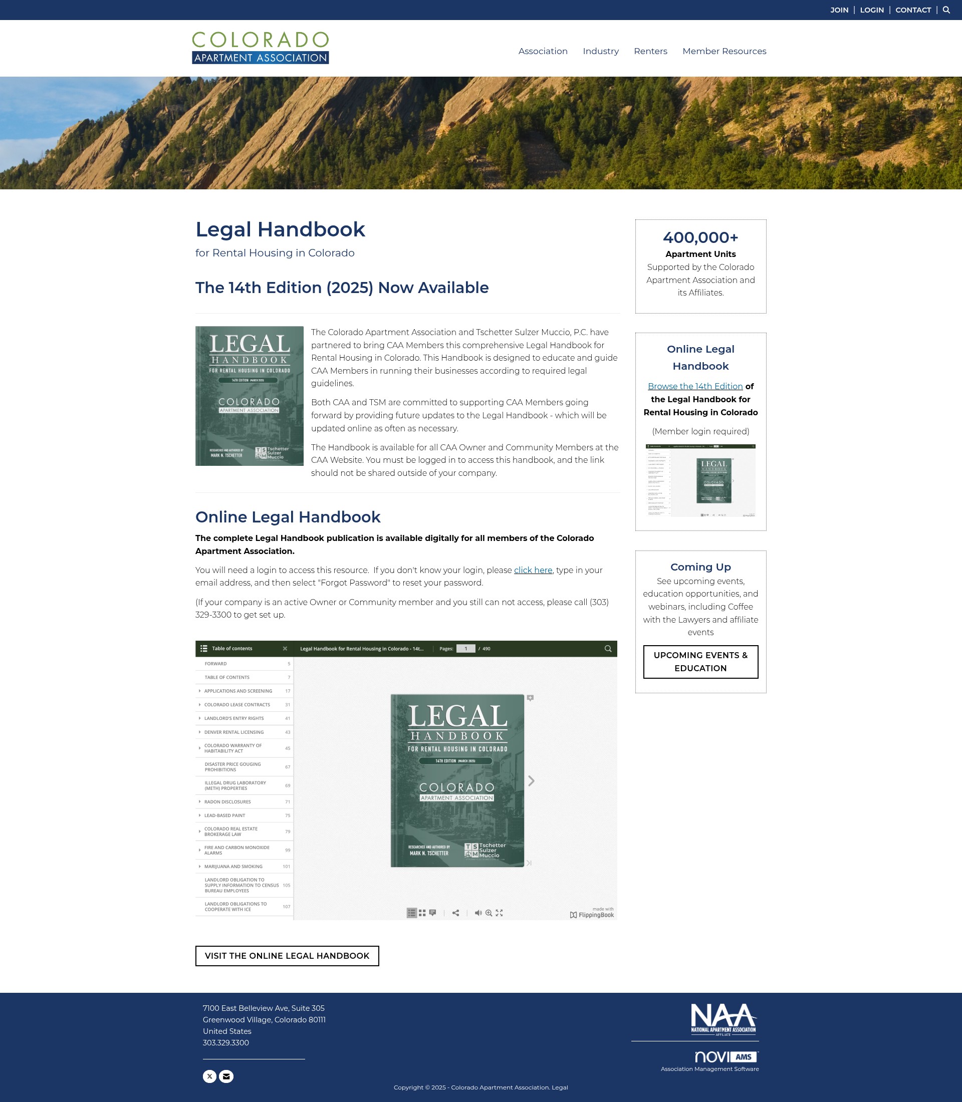 Screenshot of aamdhq.org