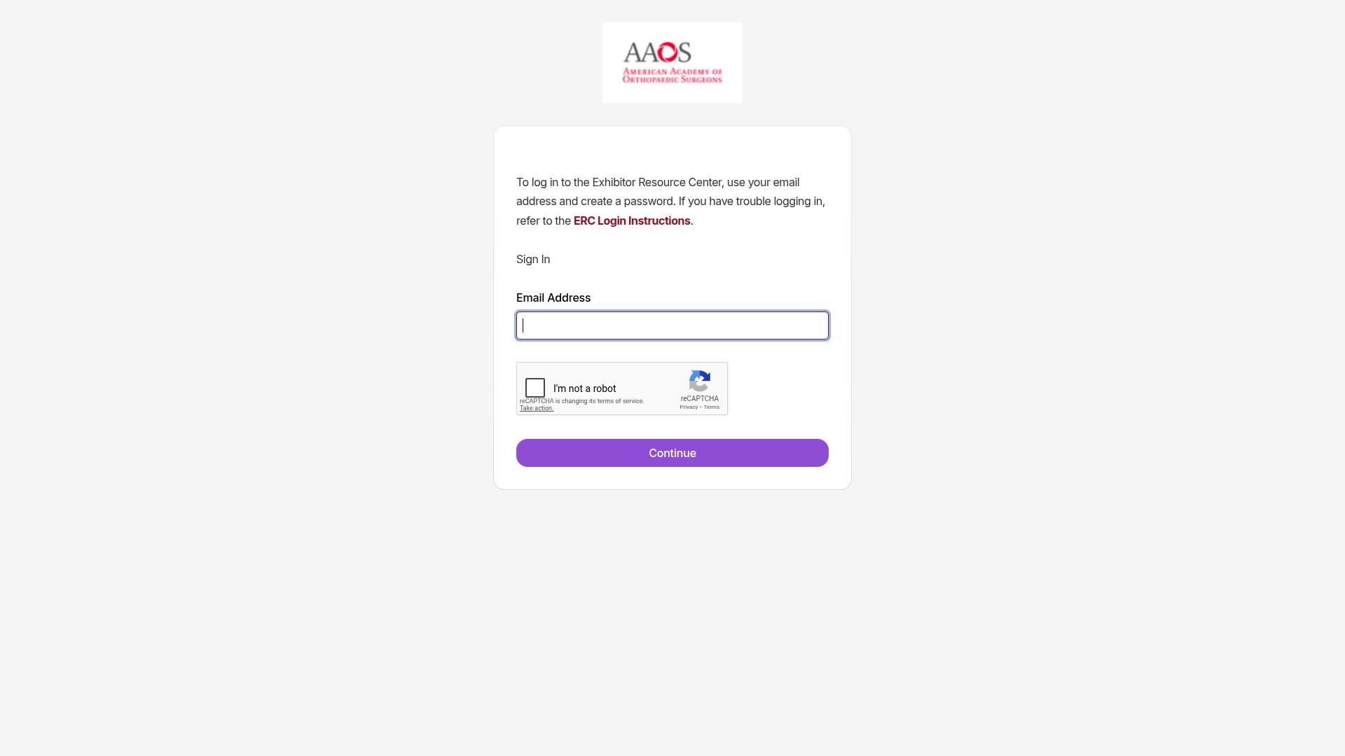 Screenshot of aaos26.exh.mapyourshow.com