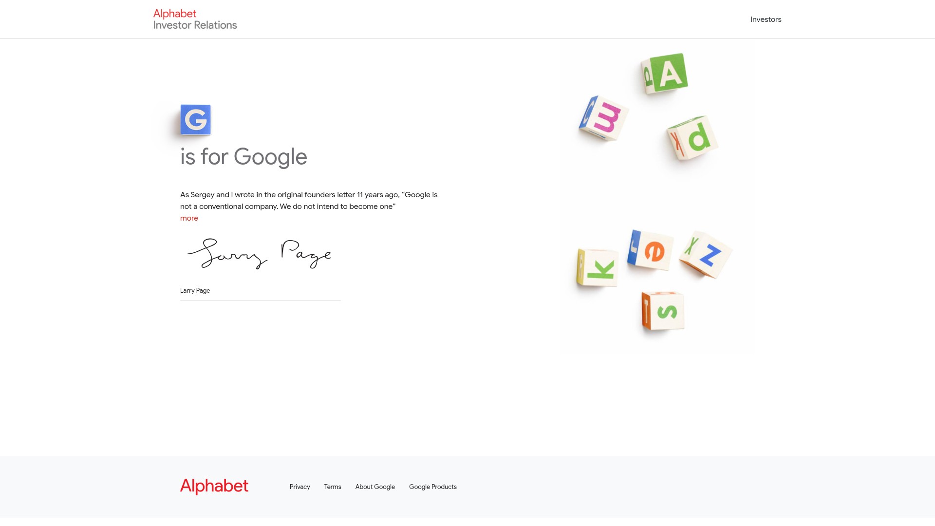 Screenshot of abc.xyz