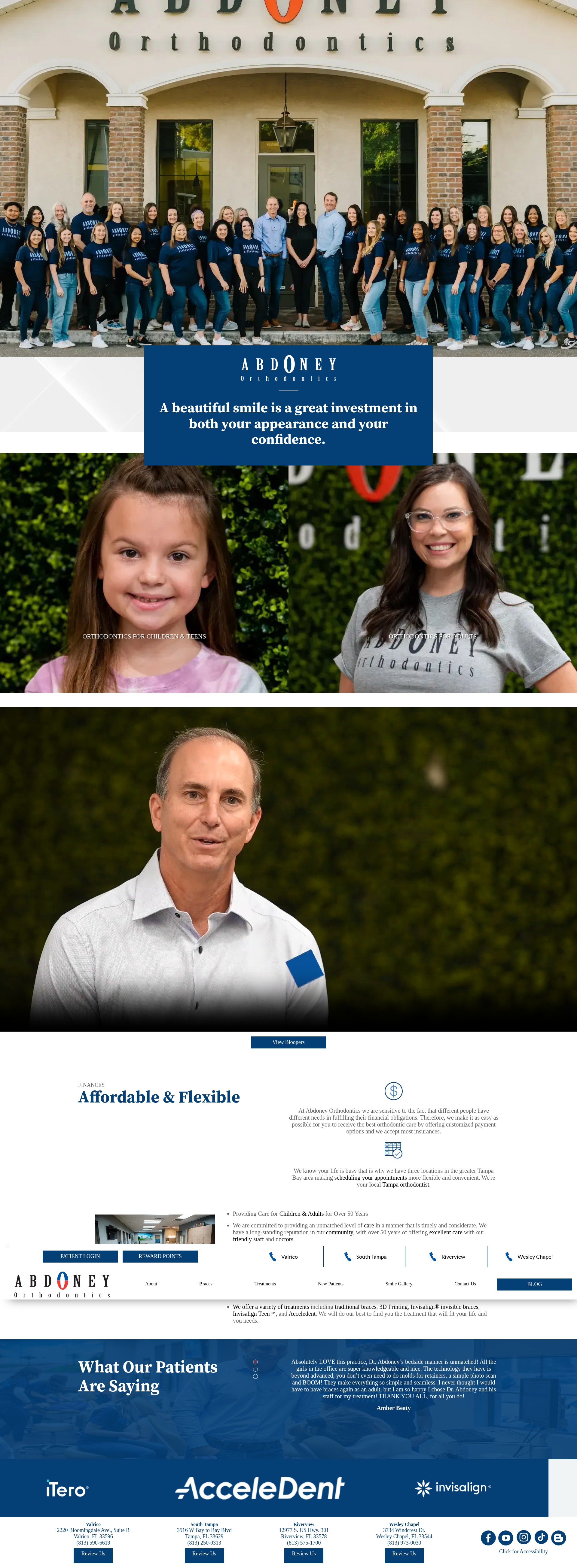 Screenshot of abdoneyortho.com