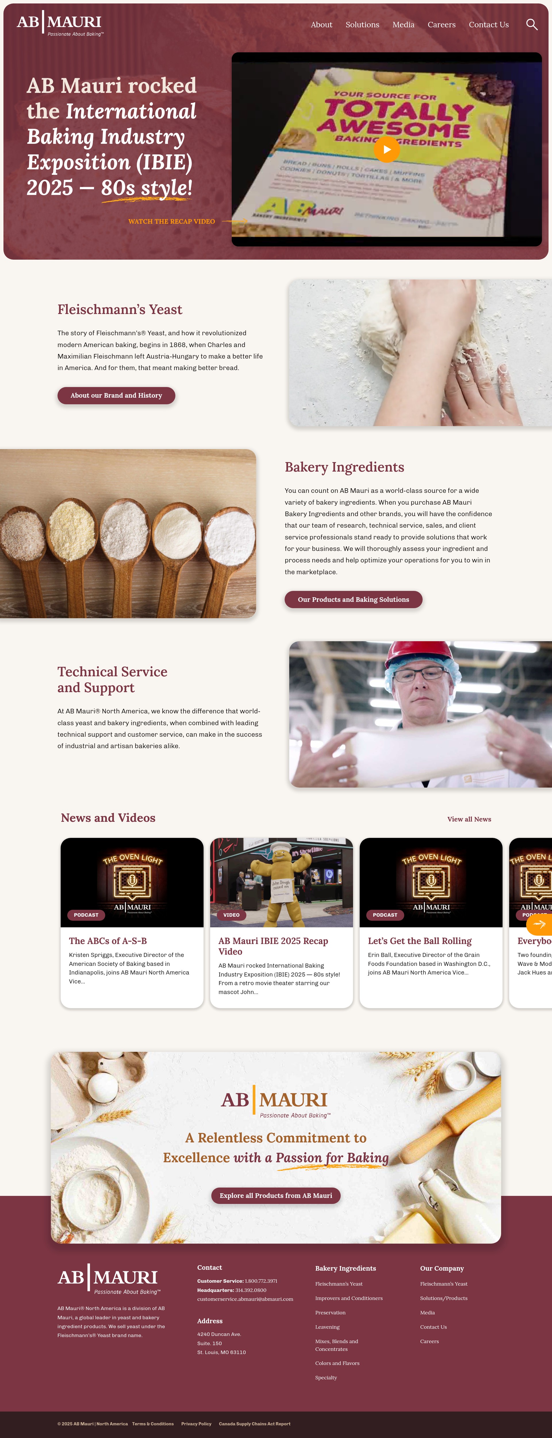 Screenshot of abmna.com