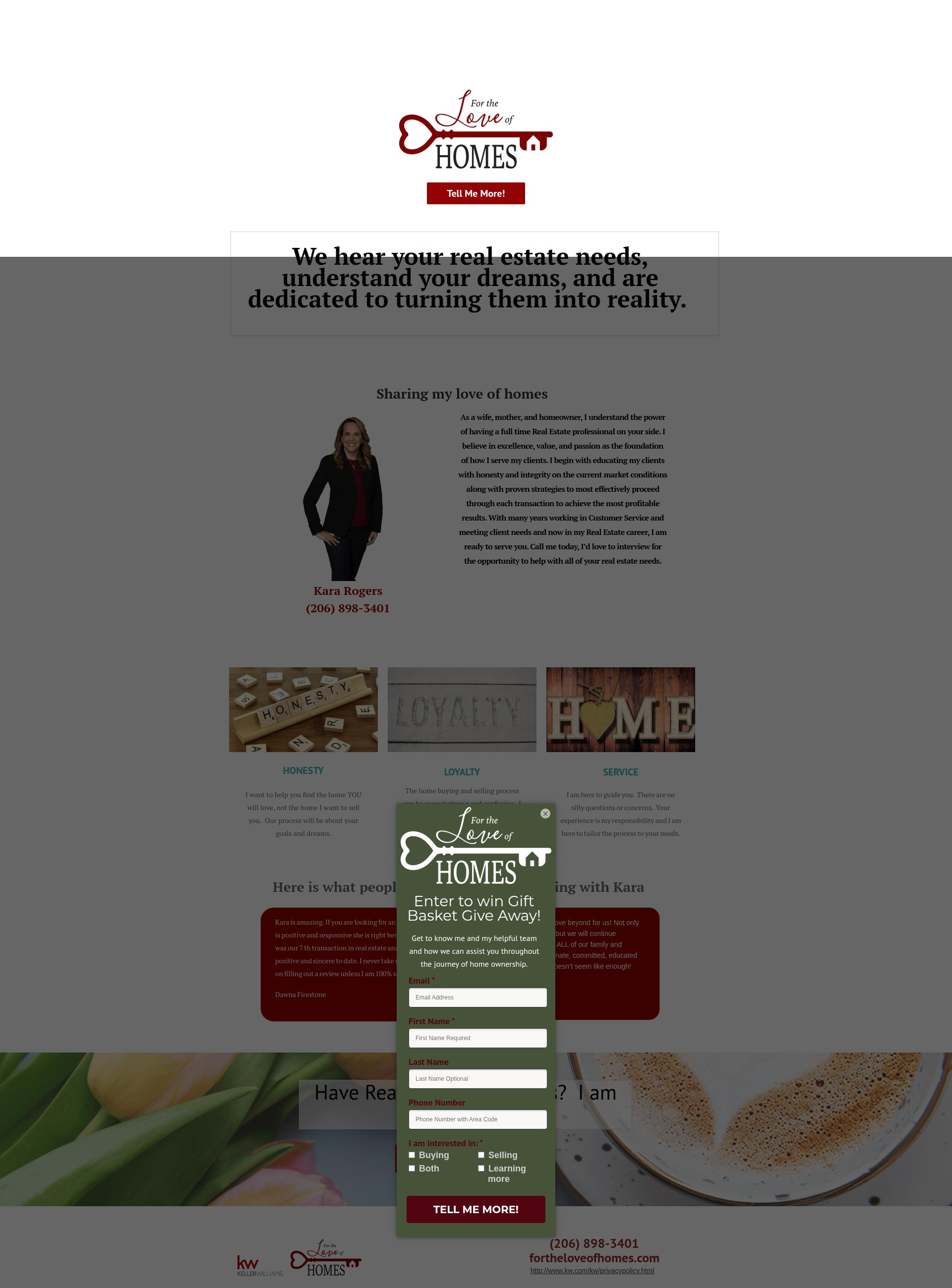 Screenshot of about.fortheloveofhomes.com