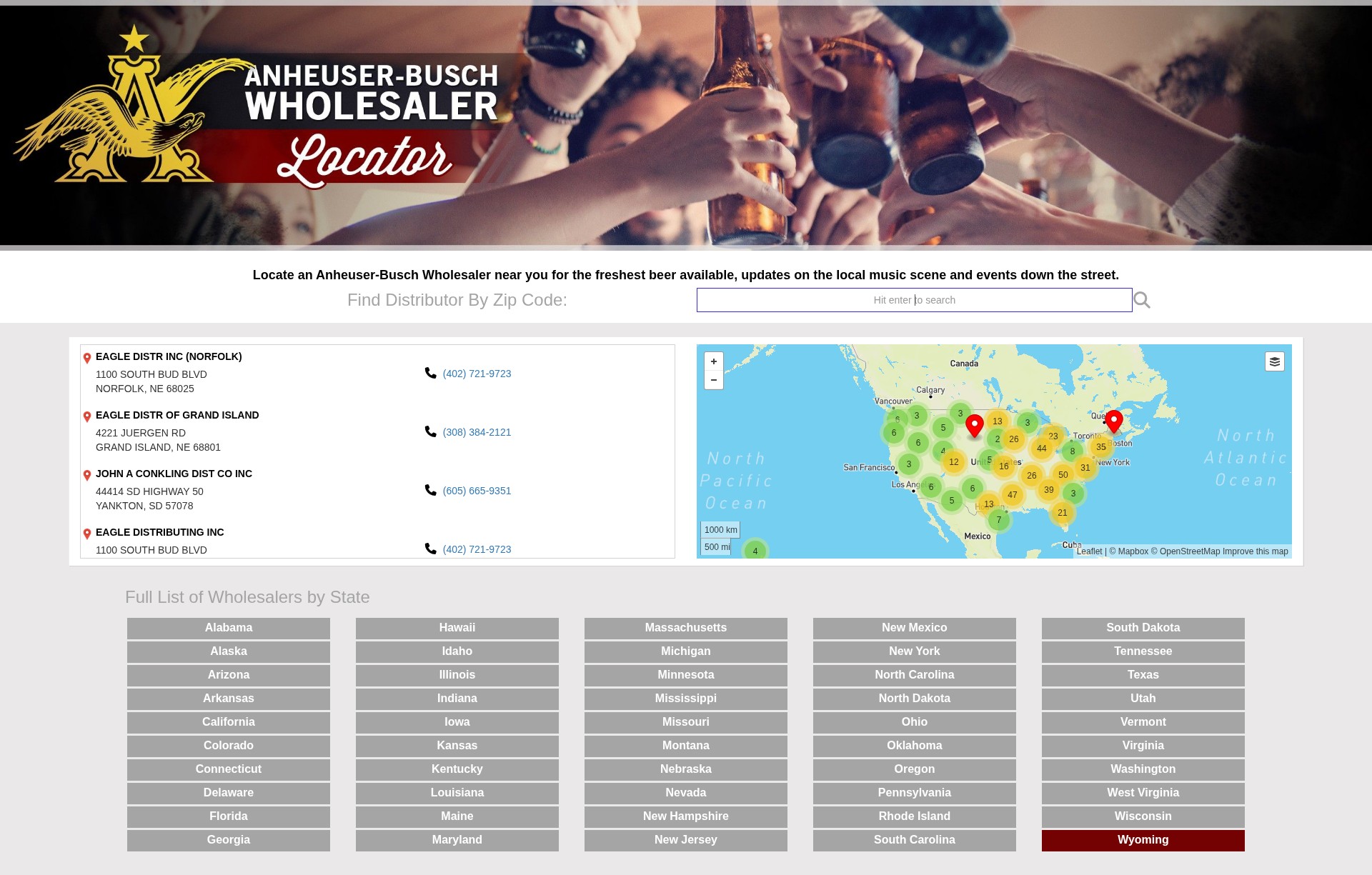 Screenshot of abwholesaler.com