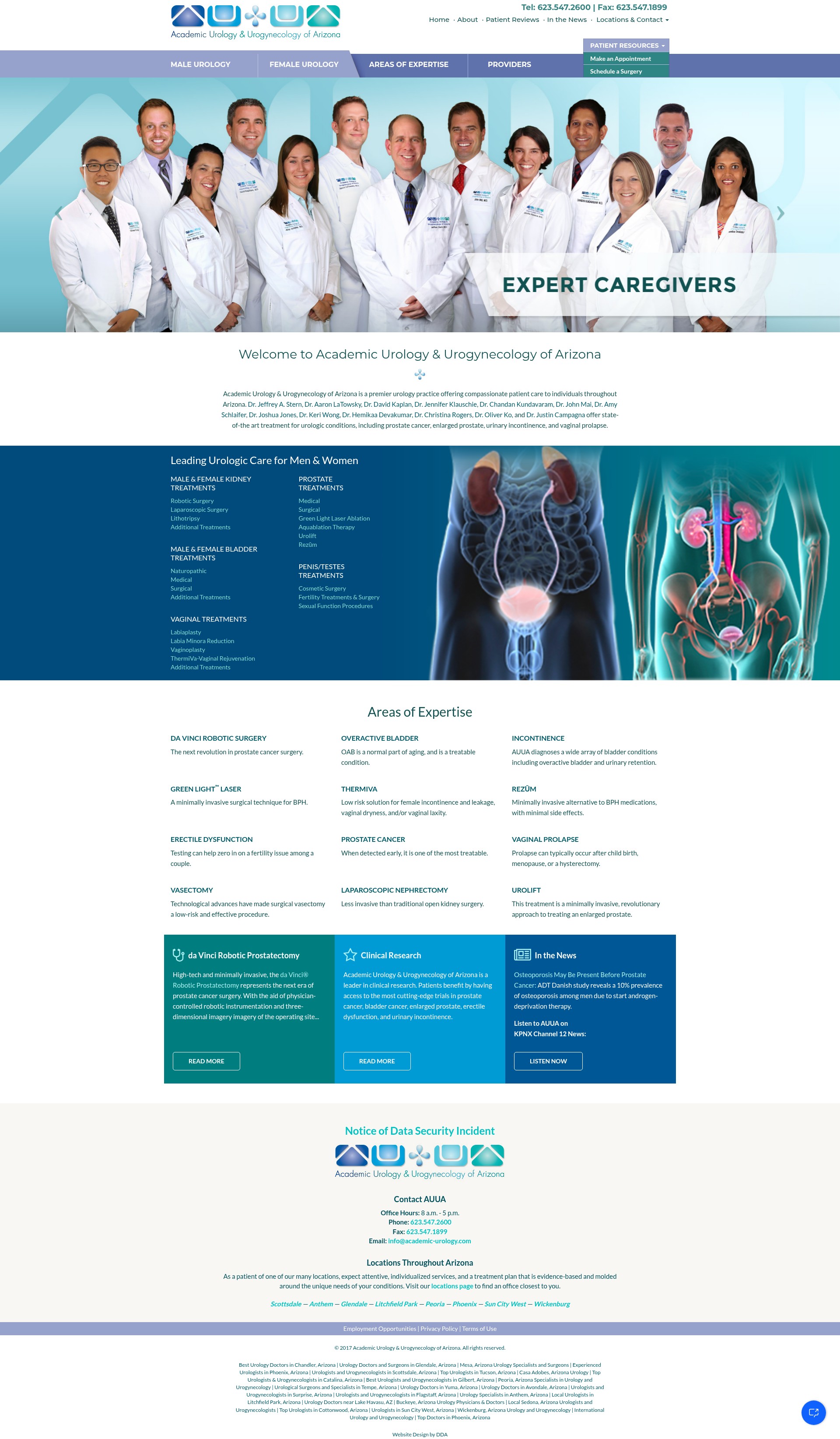 Screenshot of academic-urology.com