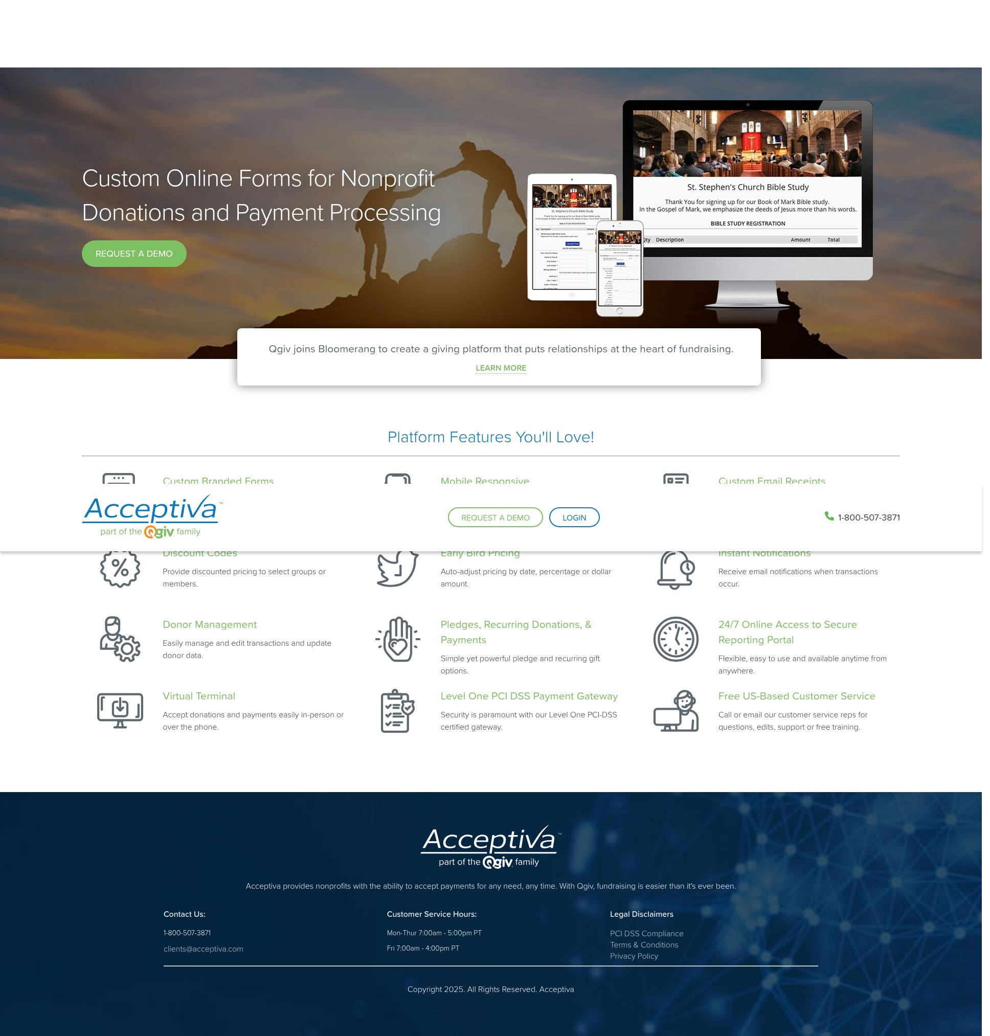 Screenshot of acceptiva.com