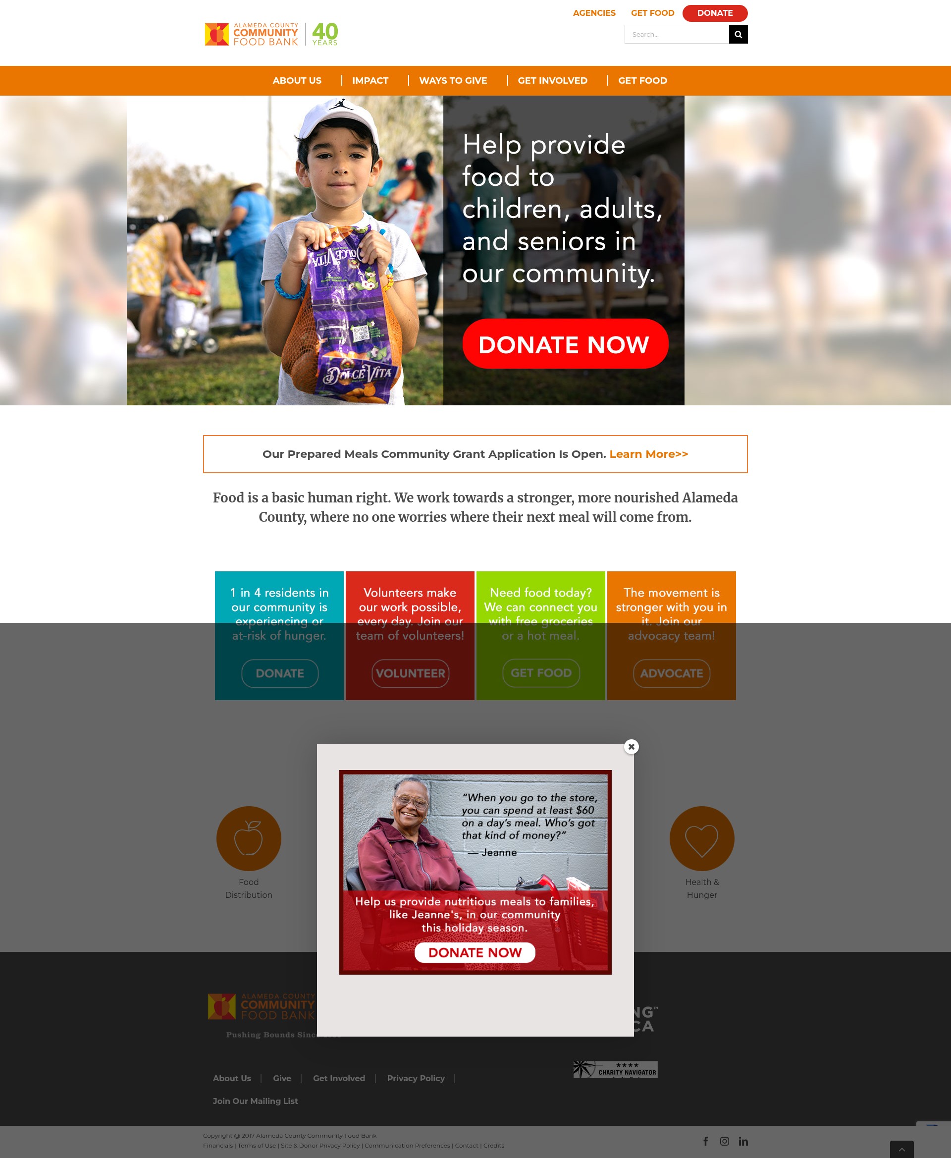 Screenshot of accfb.org