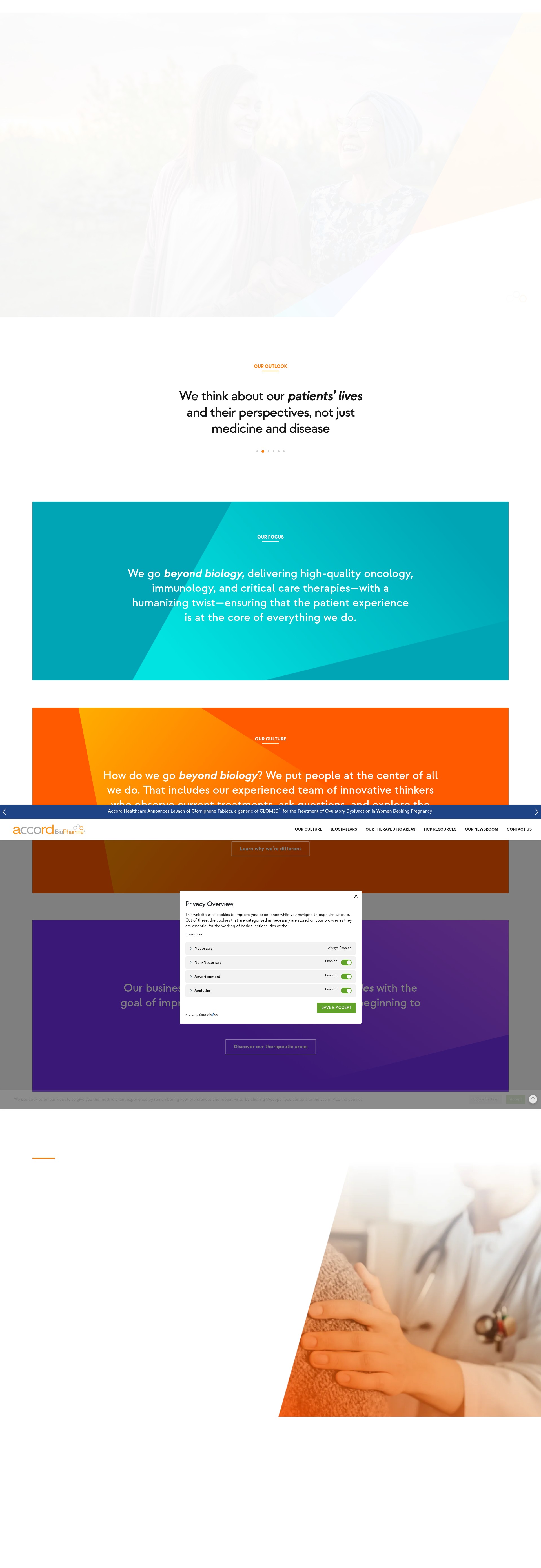 Screenshot of accordbiopharma.com
